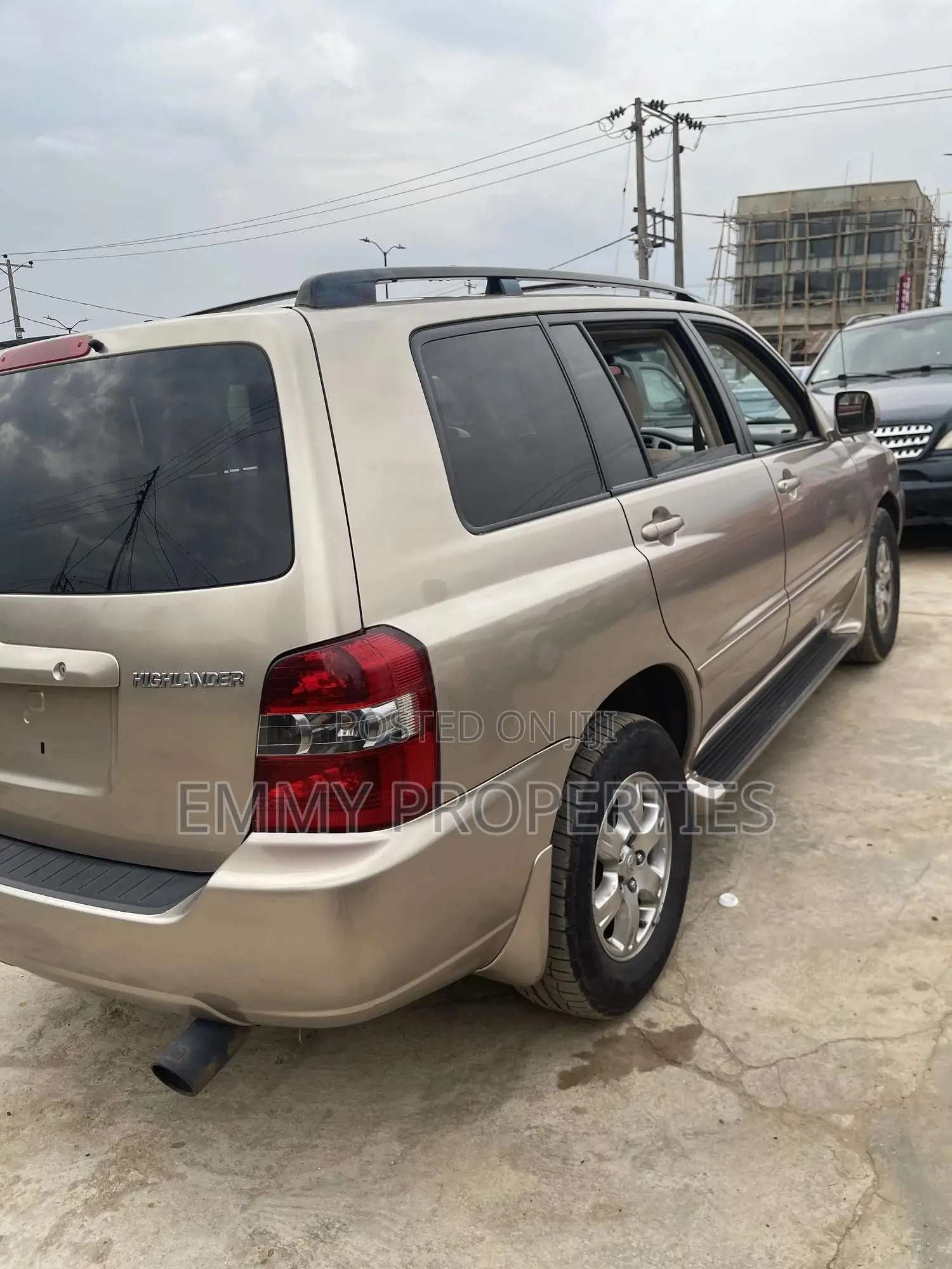 Toyota Highlander V6 4x4 2006 Gold