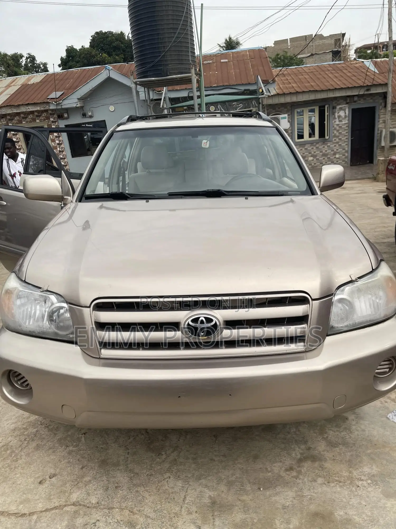 Toyota Highlander V6 4x4 2006 Gold