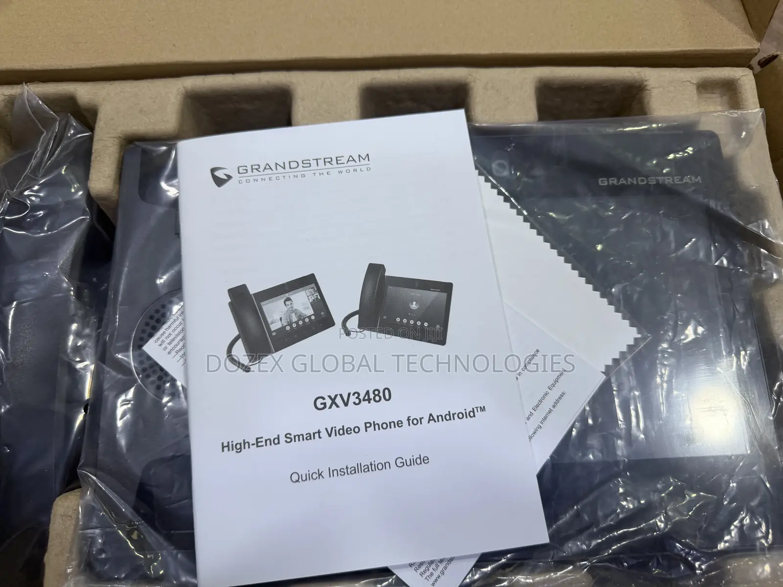 Grandstream Video Ip Phone With Touch Screen Gxv3480
