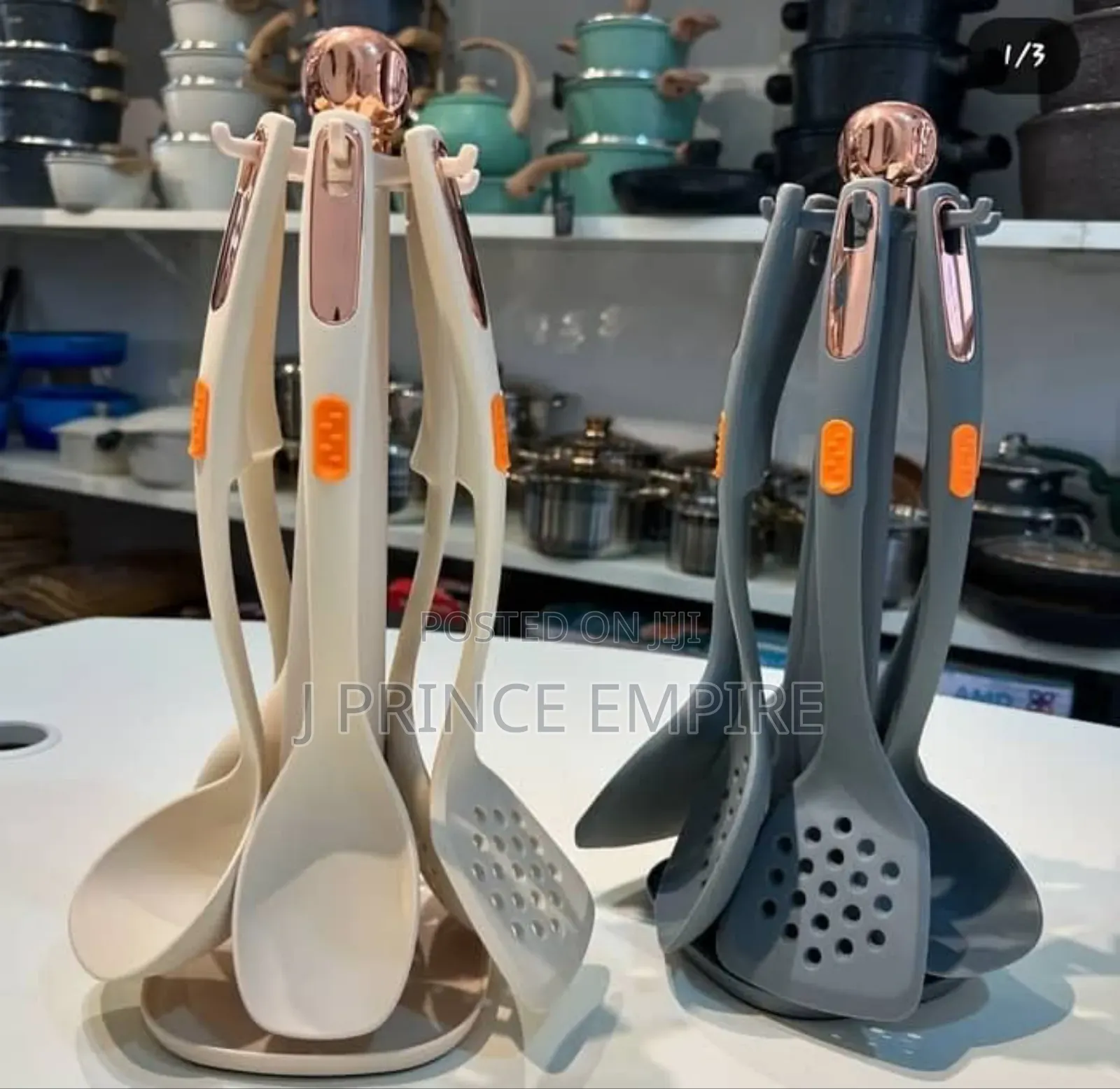 7-Pieces Silicone Spoon Set