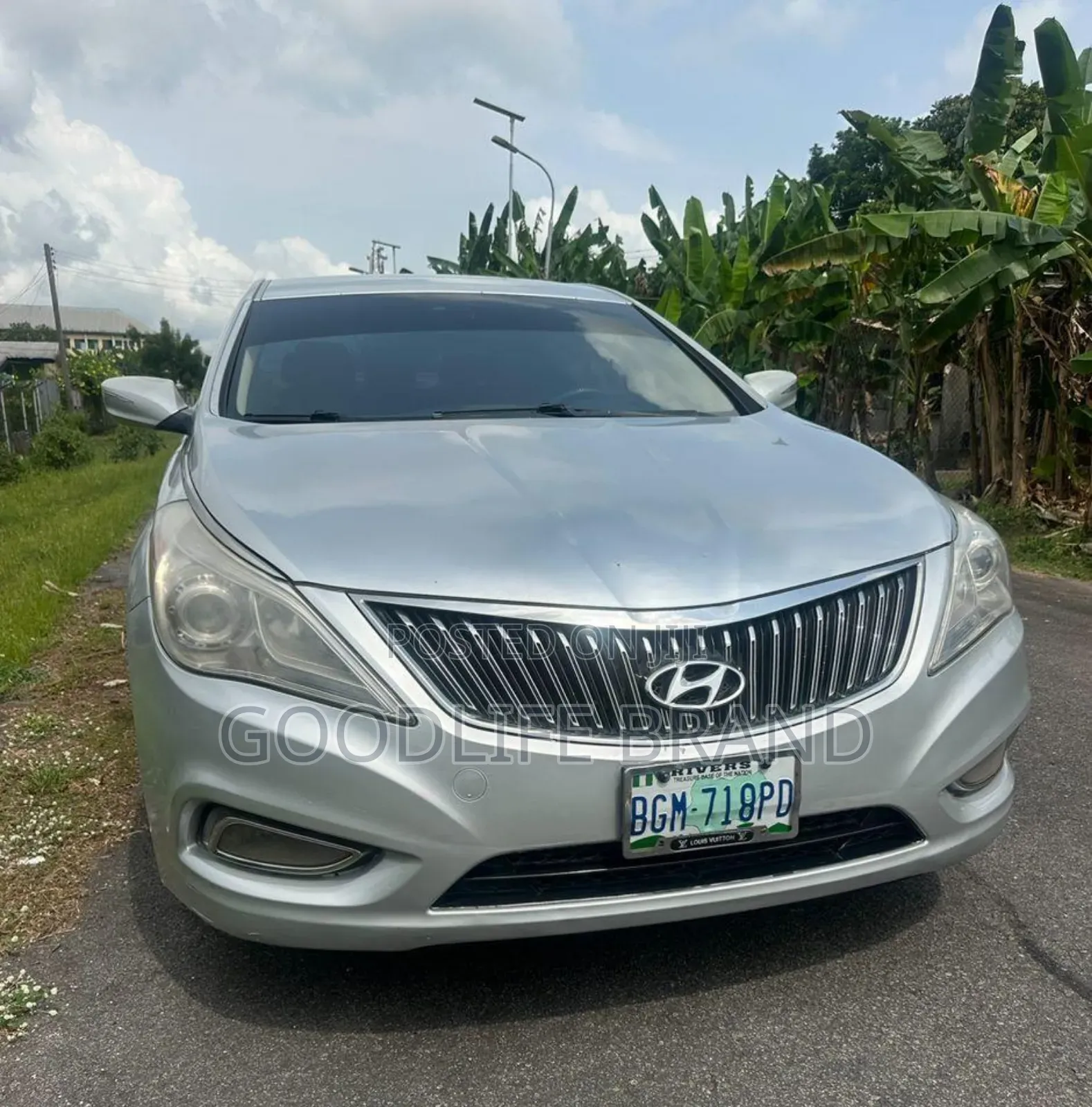 Hyundai Azera 3.3L 2013 Silver