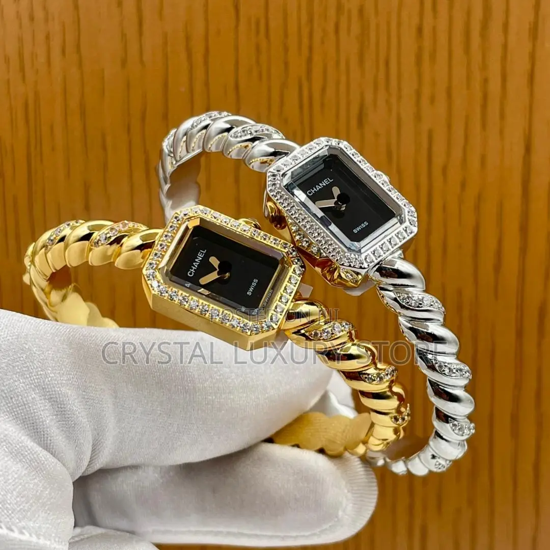 Chanel Quality Luxury Ladies Chain Strap Wristwatch