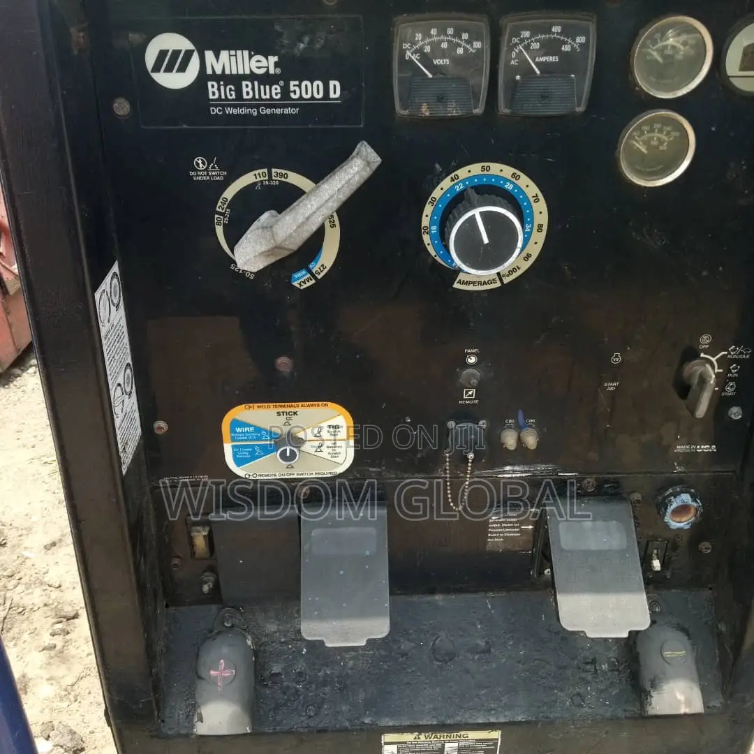 500d Miller Welding Machine. Doize Engine 4 Cylinders
