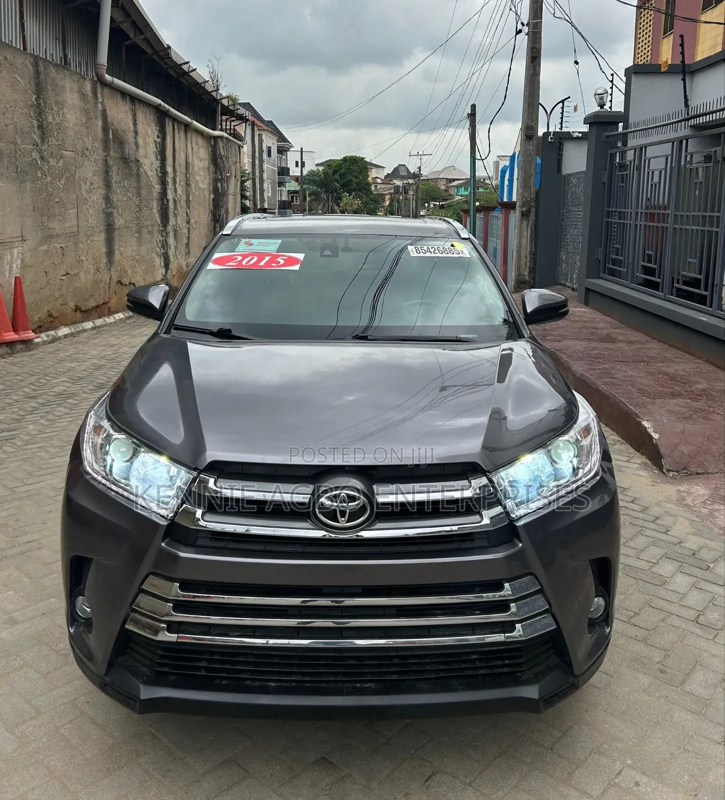 Toyota Highlander Limited 4dr SUV AWD (3.5L 6cyl 6A) 2015 Gray