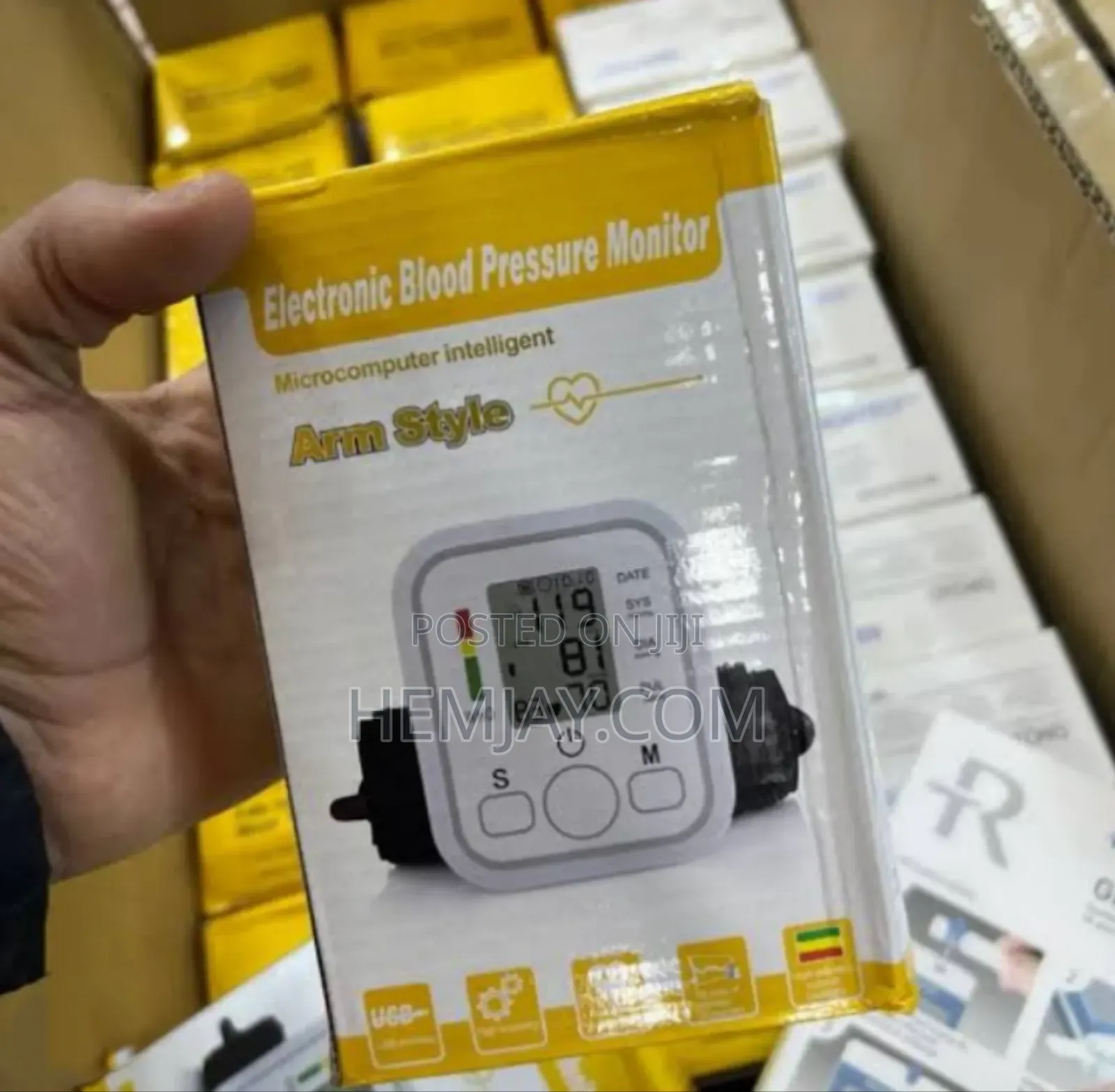 Electronic Blood Pressure Monitor "Arm Style"