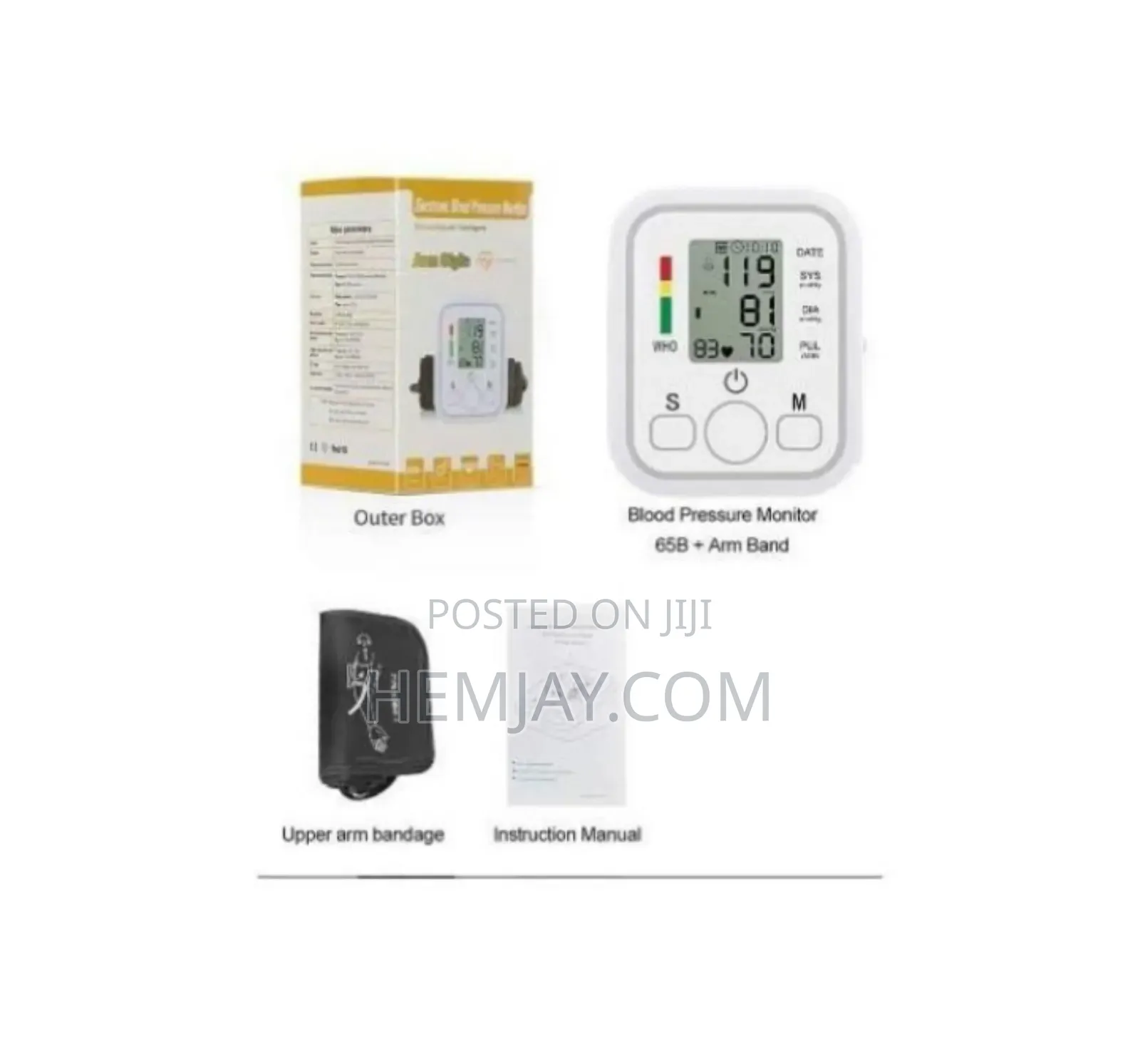 Electronic Blood Pressure Monitor "Arm Style"