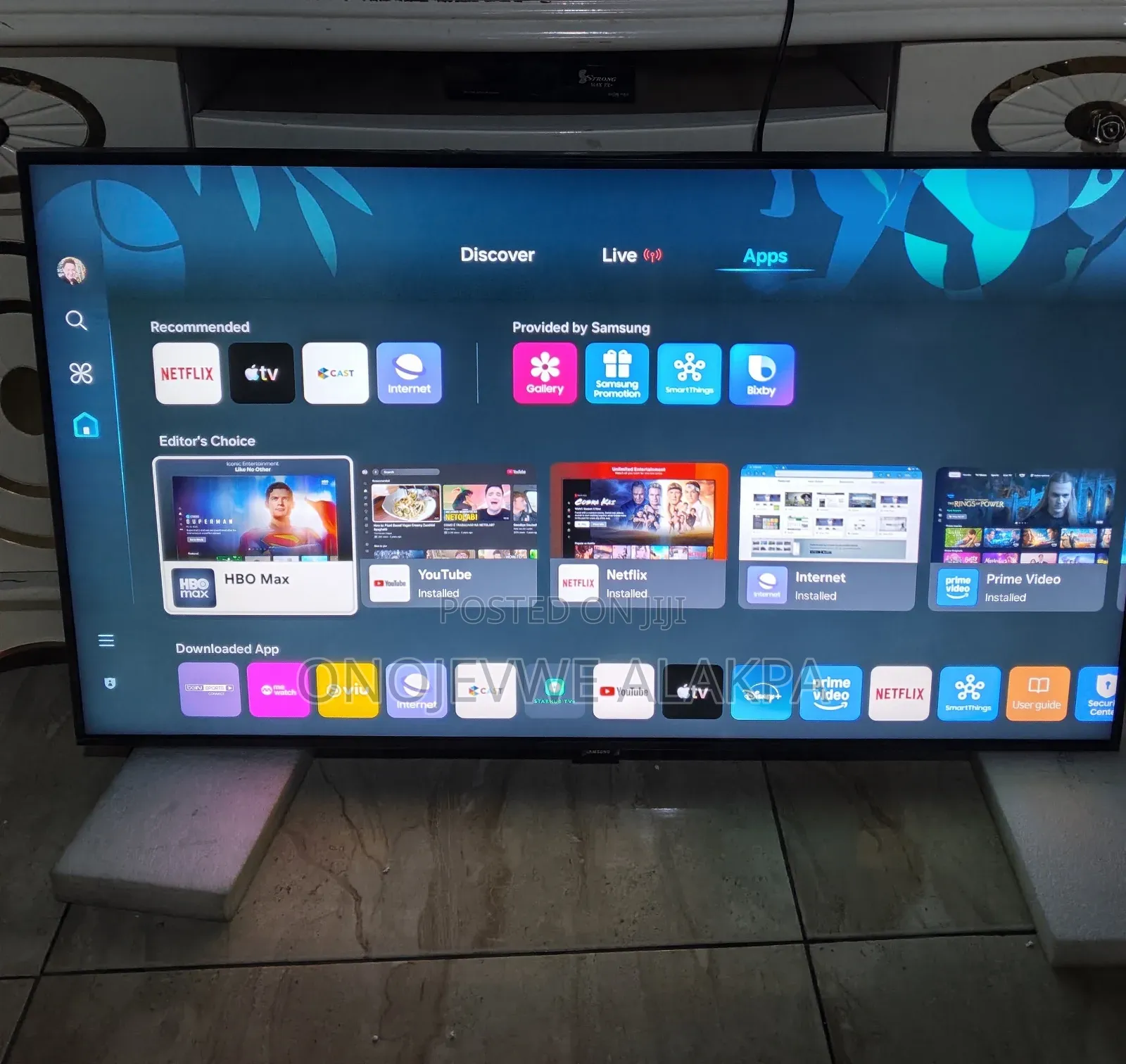 43inches Original Samsung Full Smart Uhd TV