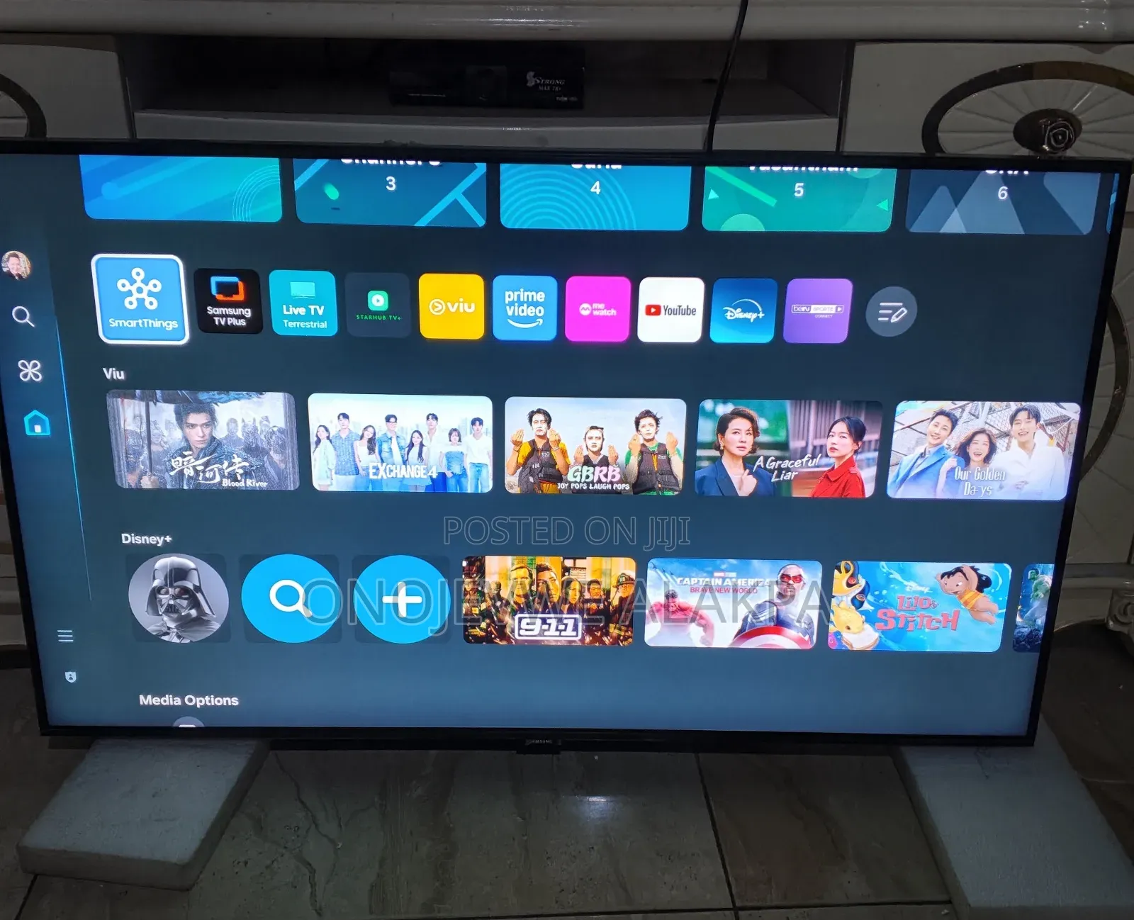 43inches Original Samsung Full Smart Uhd TV
