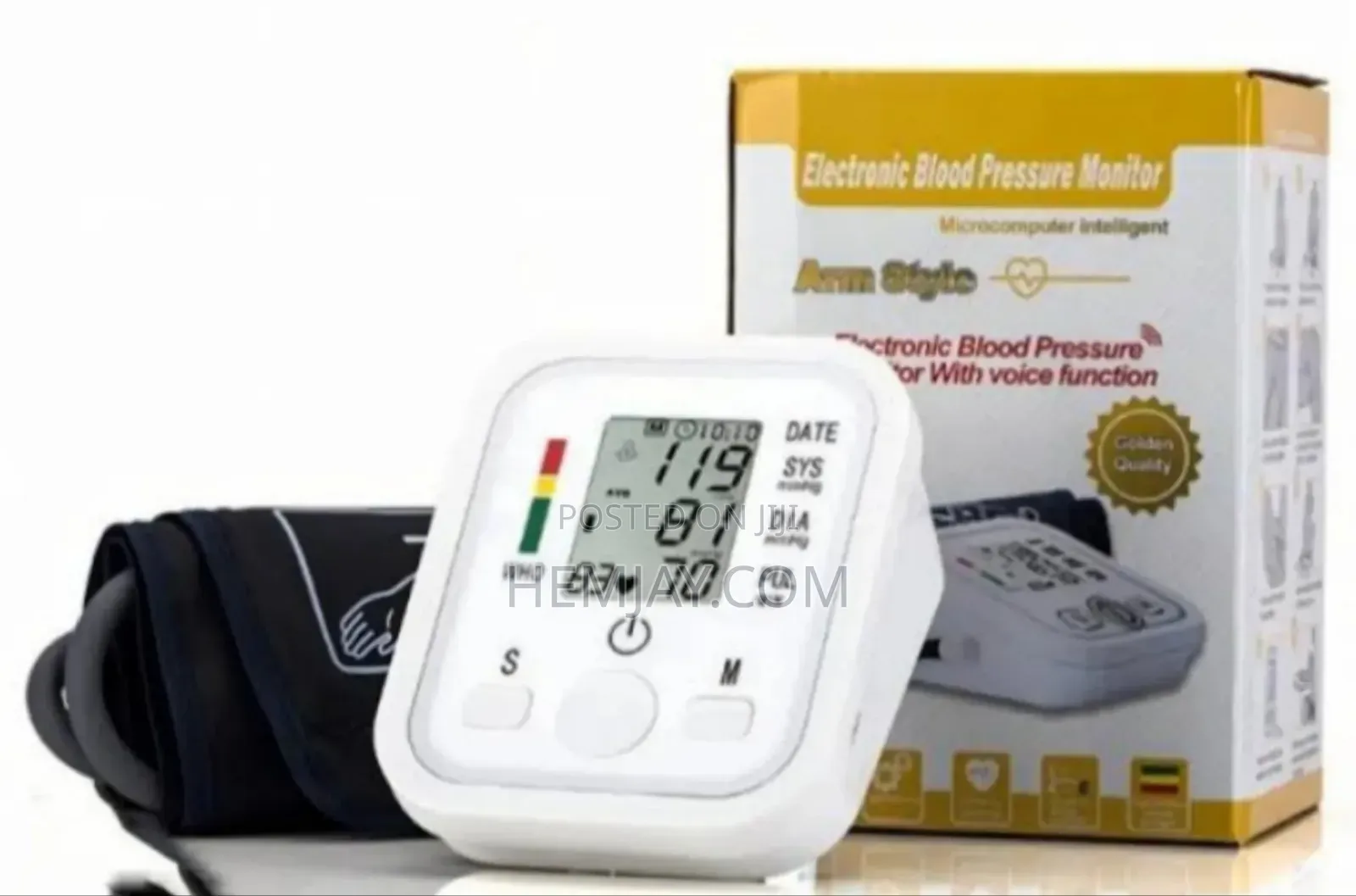 Electronic Blood Pressure Monitor "Arm Style"