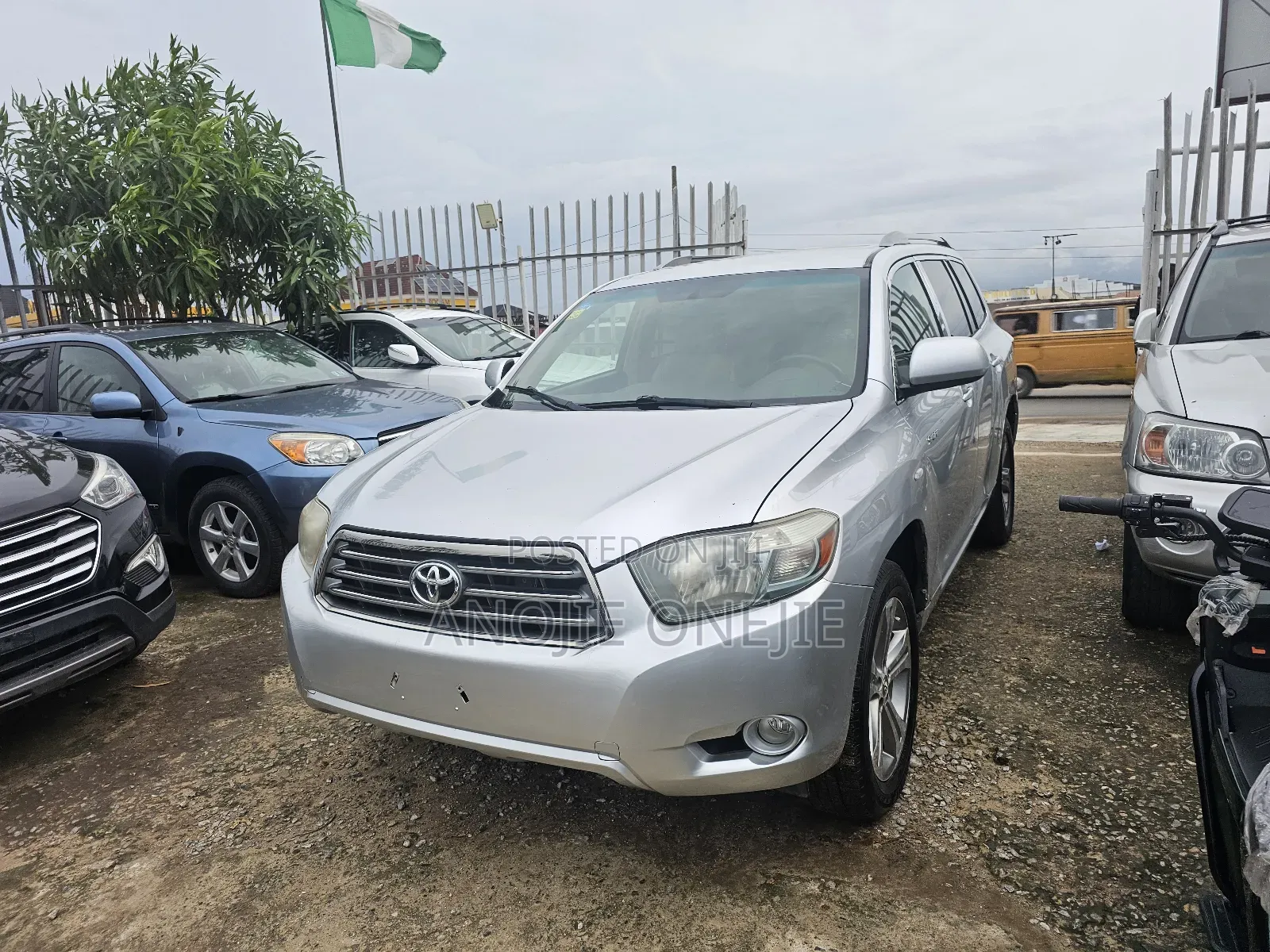 Toyota Highlander Sport 2009 Silver