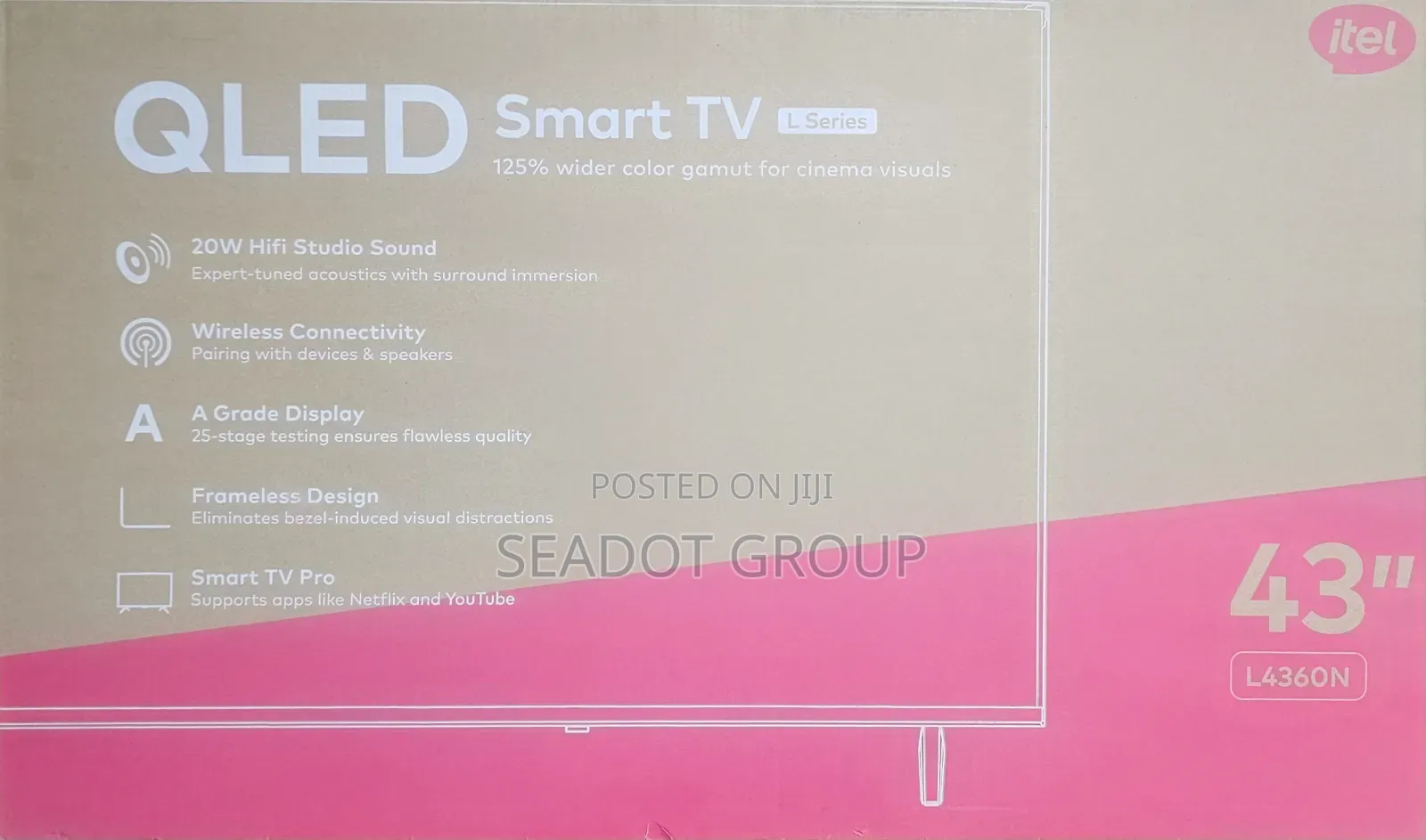 Itel Qled Smart Tv L Series
