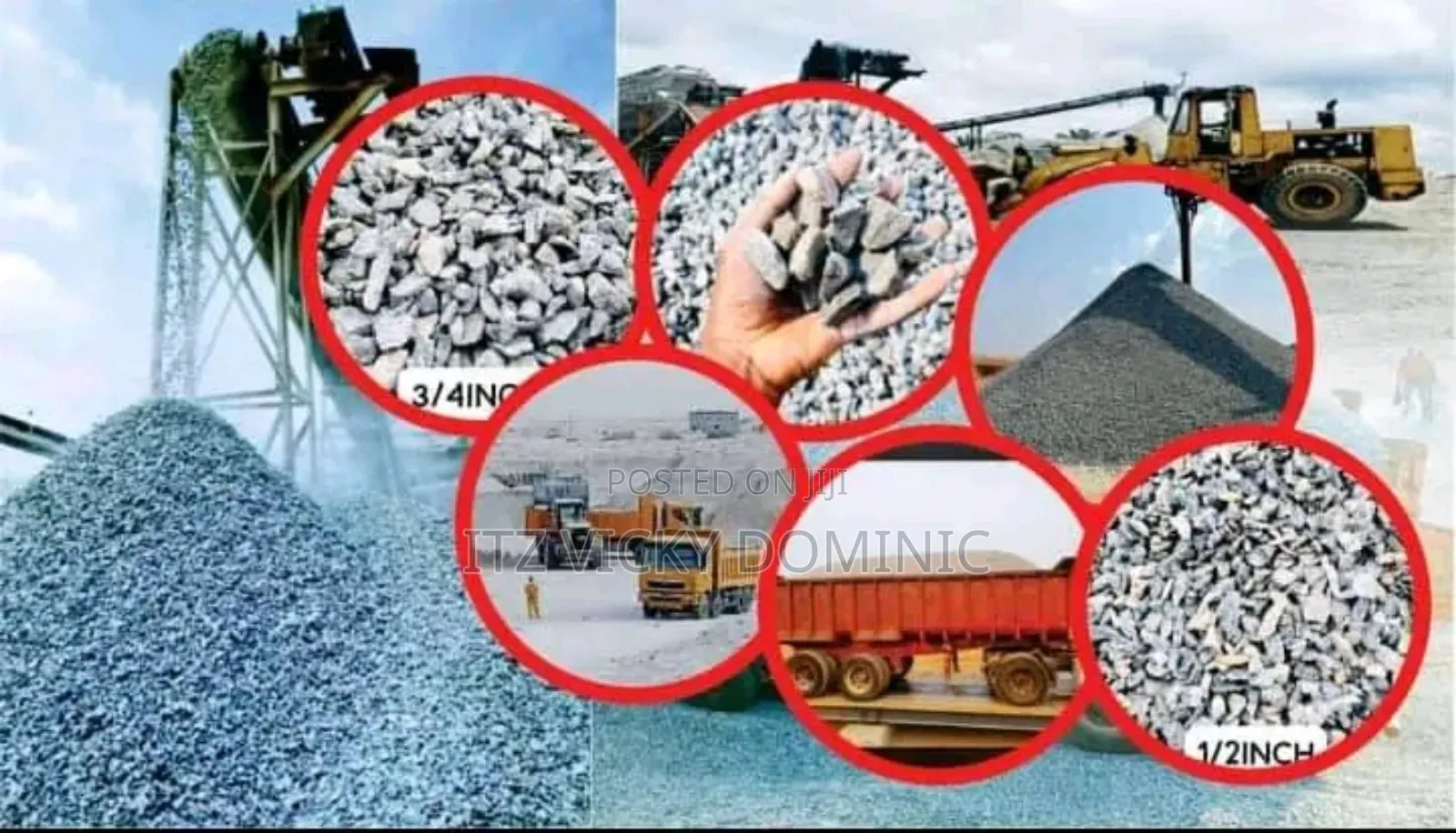 Granite for Building of Houses and Construction of Road and Bridges