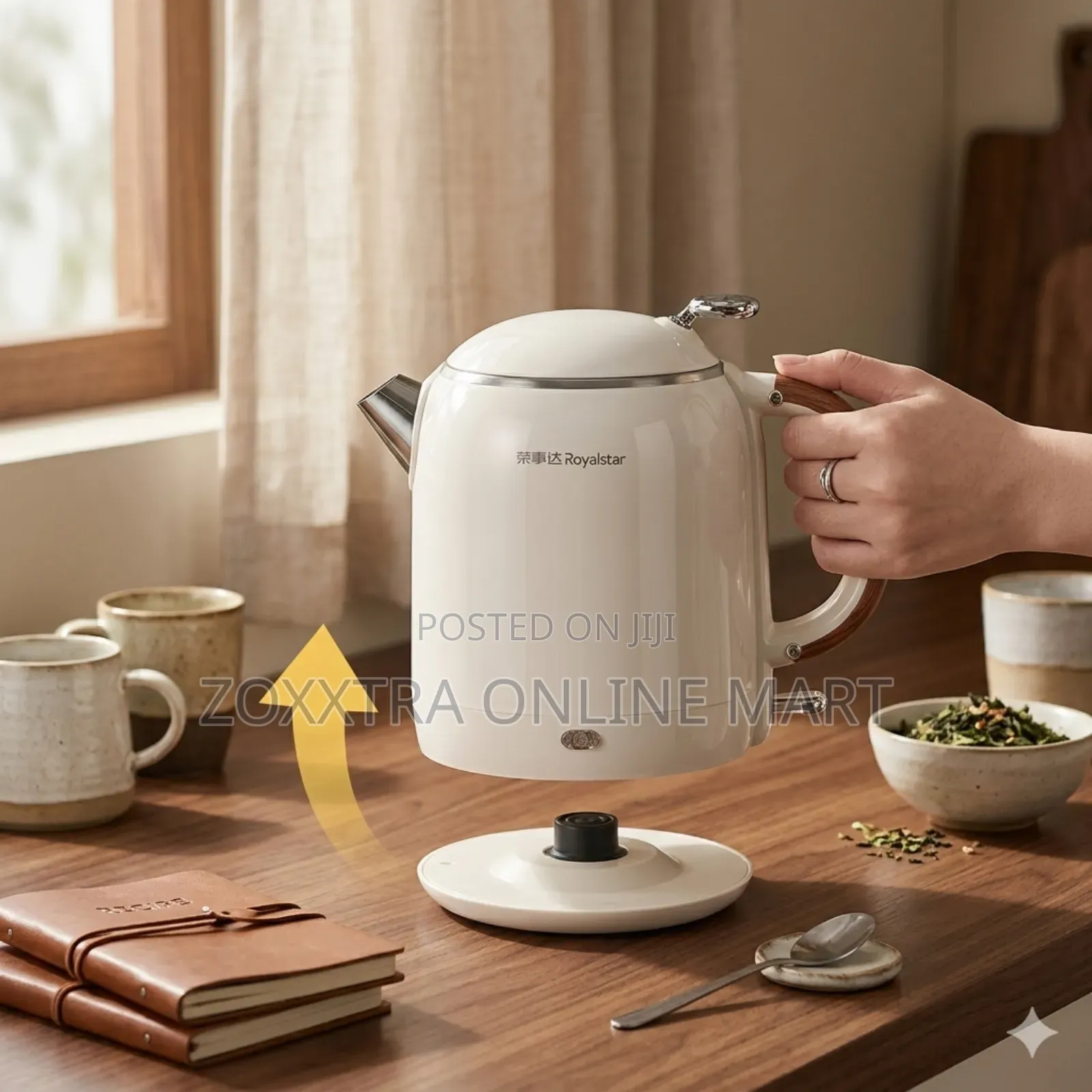 Flanek 1l Electric Kettle