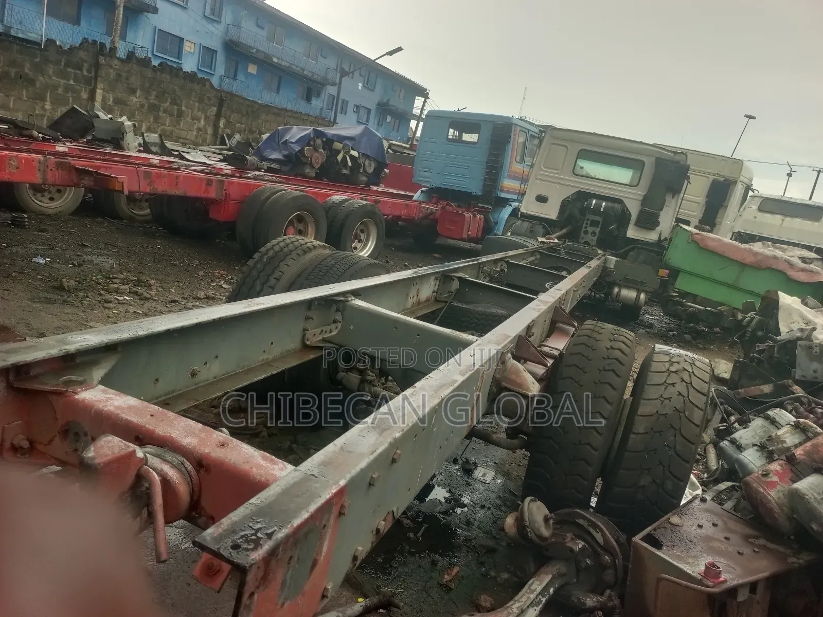Volvo Fl7 Truck Cab and Chassis 6 Tyres Tokunbo (Foreign Used).