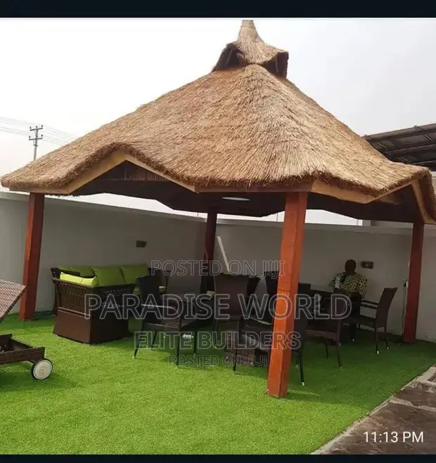 Thatch, Relixation , Gazebo and Pack and Garden