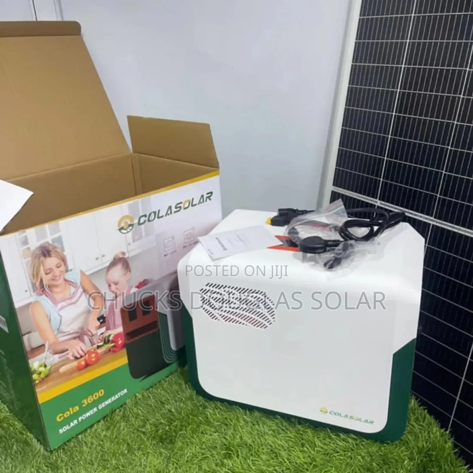 Cola Solar 3.6kwh/1.2kw Solar Generator