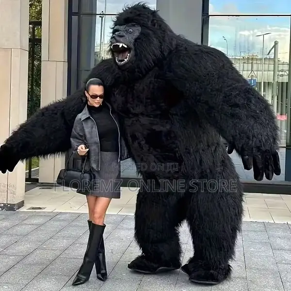 Giant Inflatable King Kong Gorilla Mascot Costume for Rent in Lagos