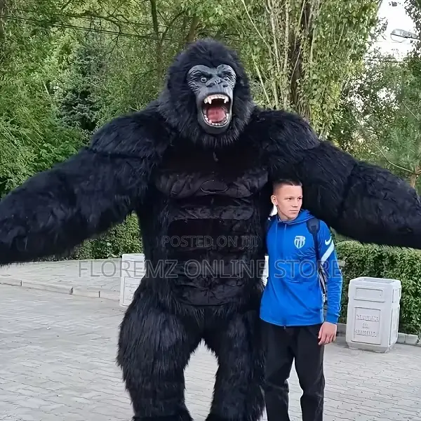 Giant Inflatable King Kong Gorilla Mascot Costume for Rent in Lagos