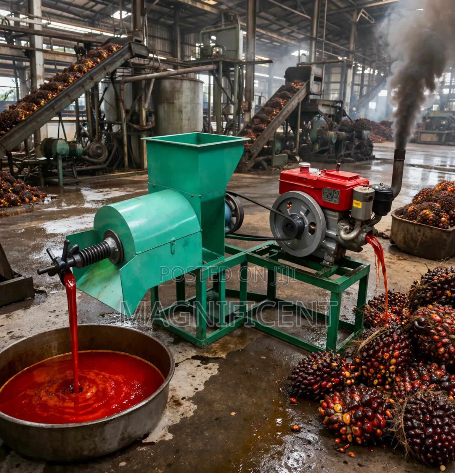 Heavy Duty Palm Oil Press Machine – High Efficiency