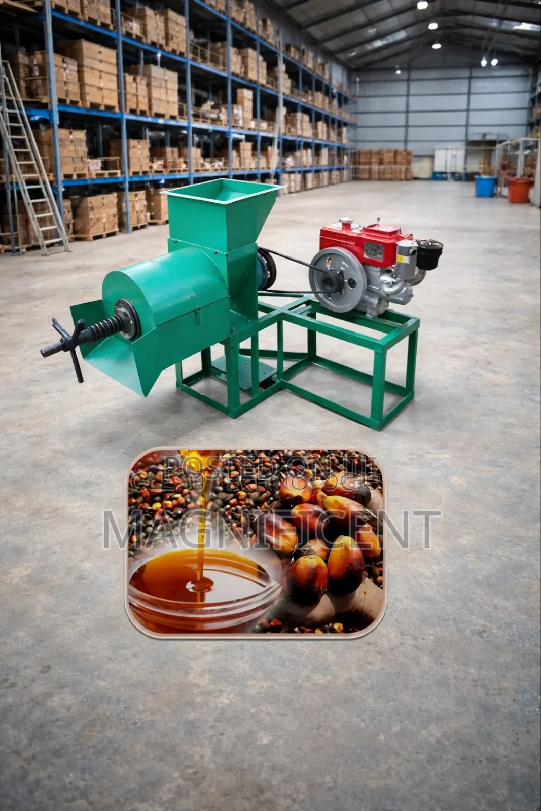 Heavy Duty Palm Oil Press Machine – High Efficiency