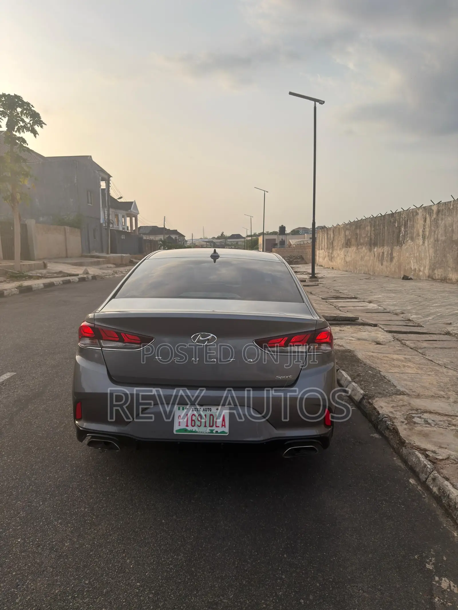 Hyundai Sonata Sport 2018 Gray