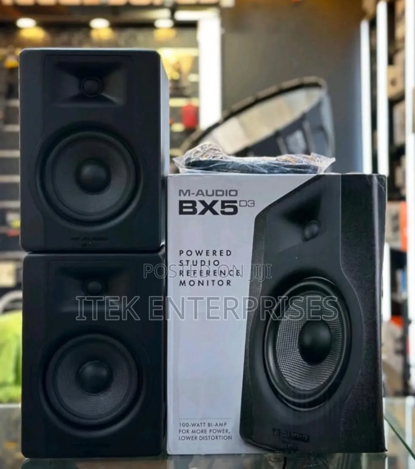 -Audio Bx5 D3 | 100-Watt 5" Powered Studio Reference Monitors (Pair)