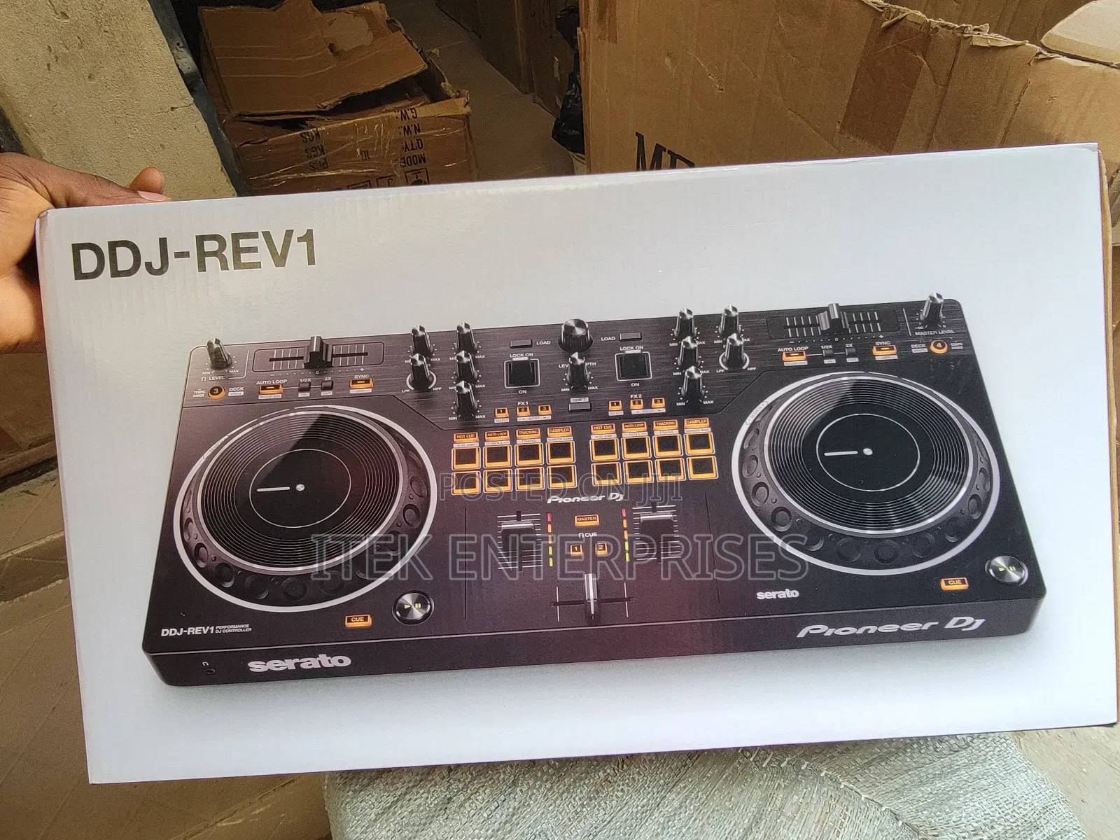 Pioneer Dj DDJ-Rev1 | 2-Channel Battle-Style Controller for Serato Dj