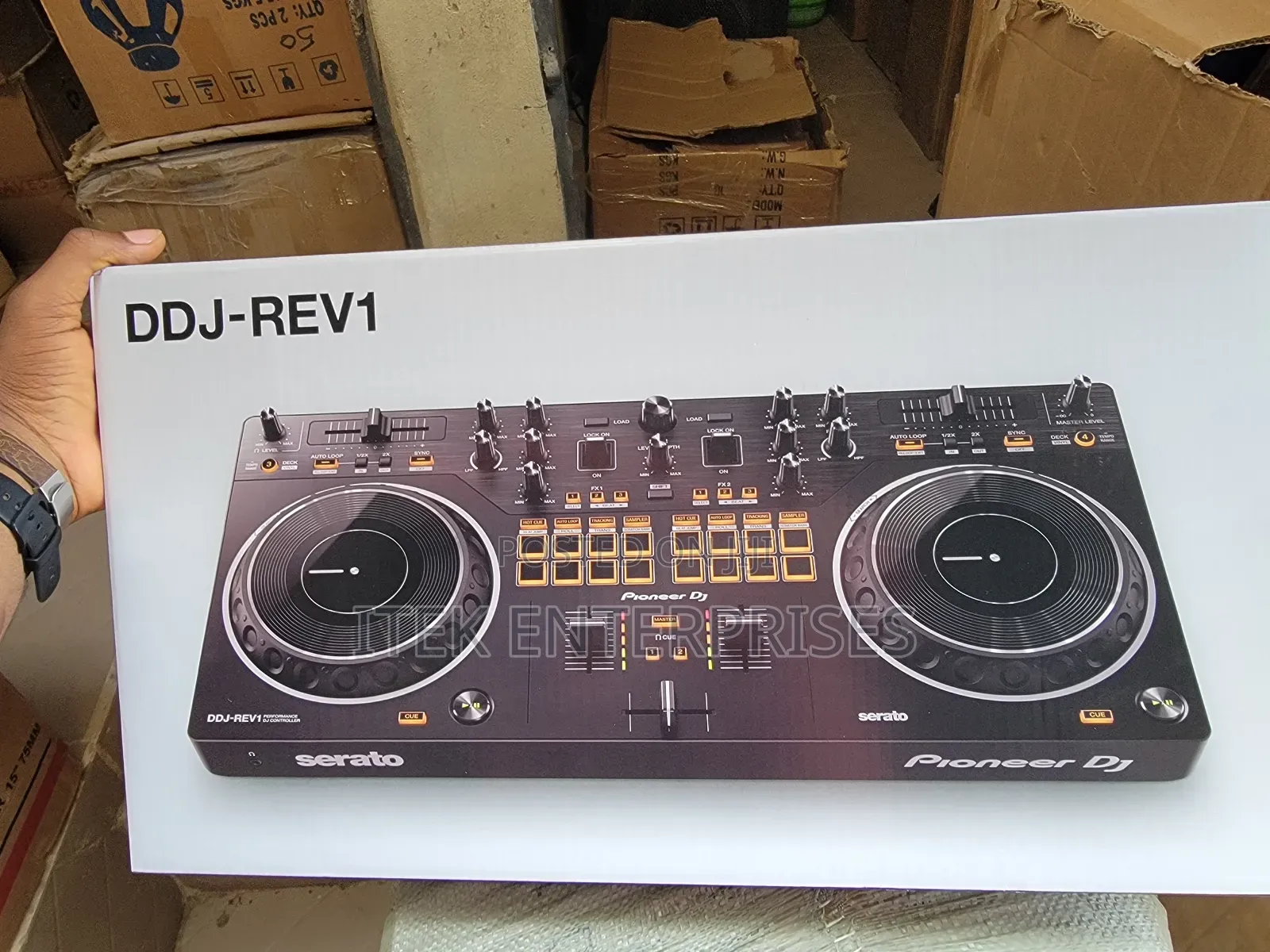Pioneer Dj DDJ-Rev1 | 2-Channel Battle-Style Controller for Serato Dj