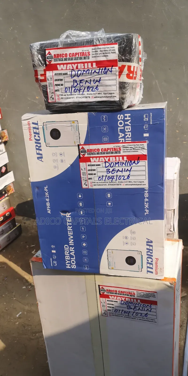 6.2kva Africell Hybrid Inverter