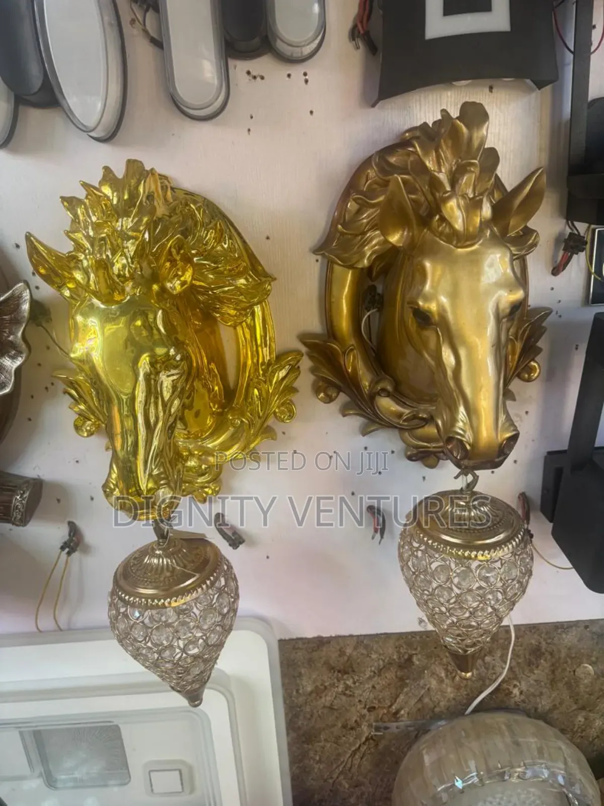 Horse Hold Wall Lamp