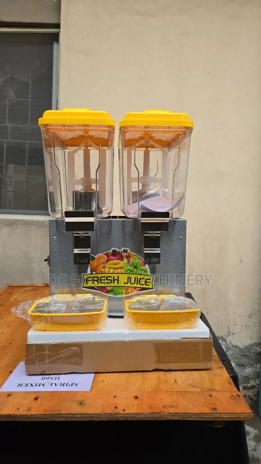 Juice Despenser 2 Tank