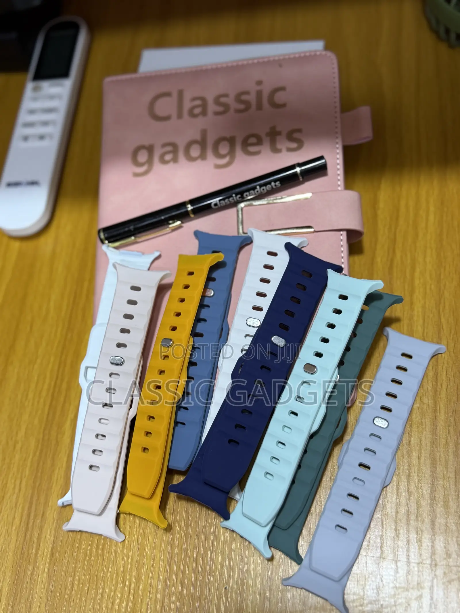 Wave Texture Silicone Replacement Strap for Samsung Watch Ultra 2025