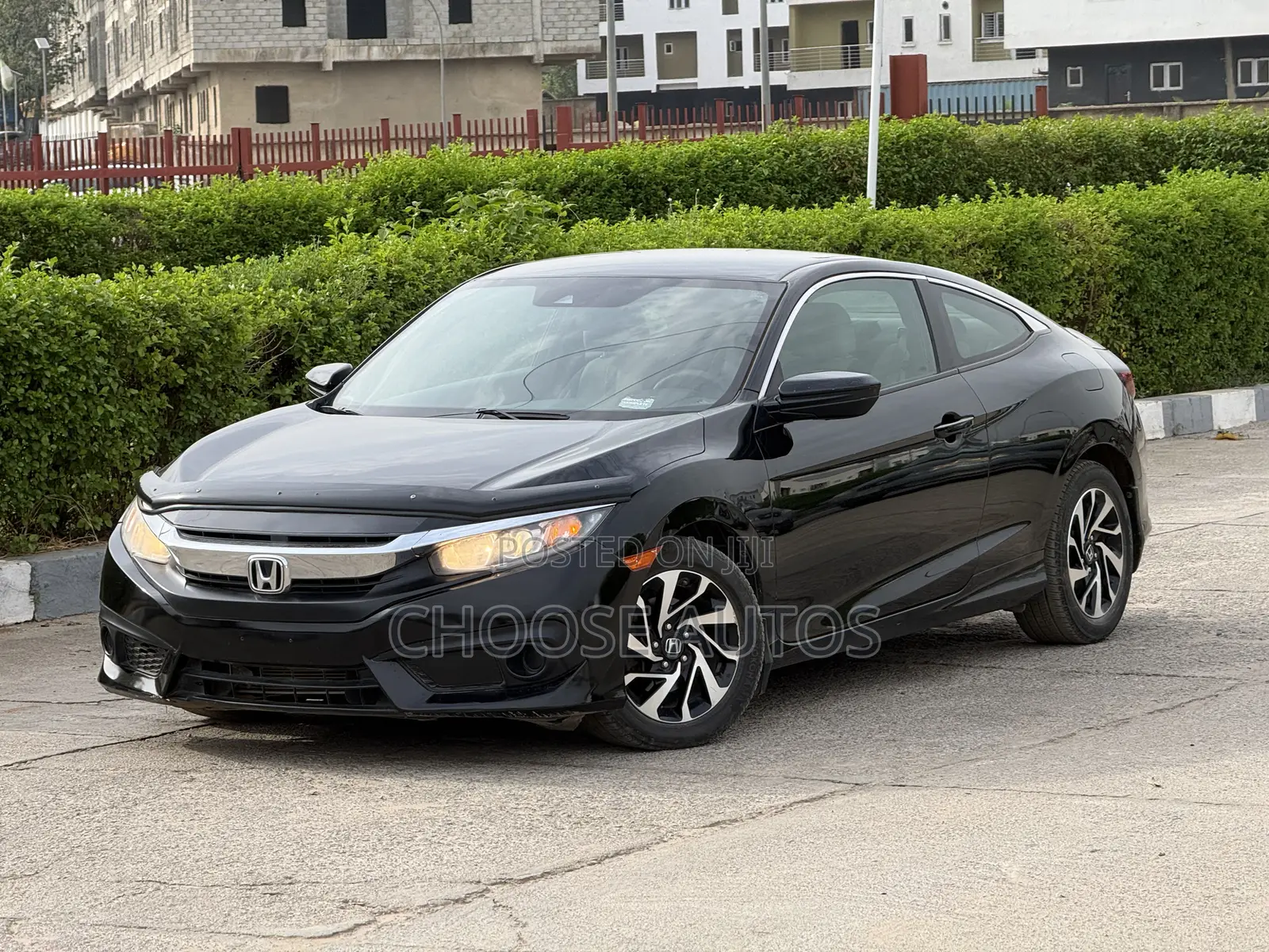 Honda Civic LX Coupe 2018 Black
