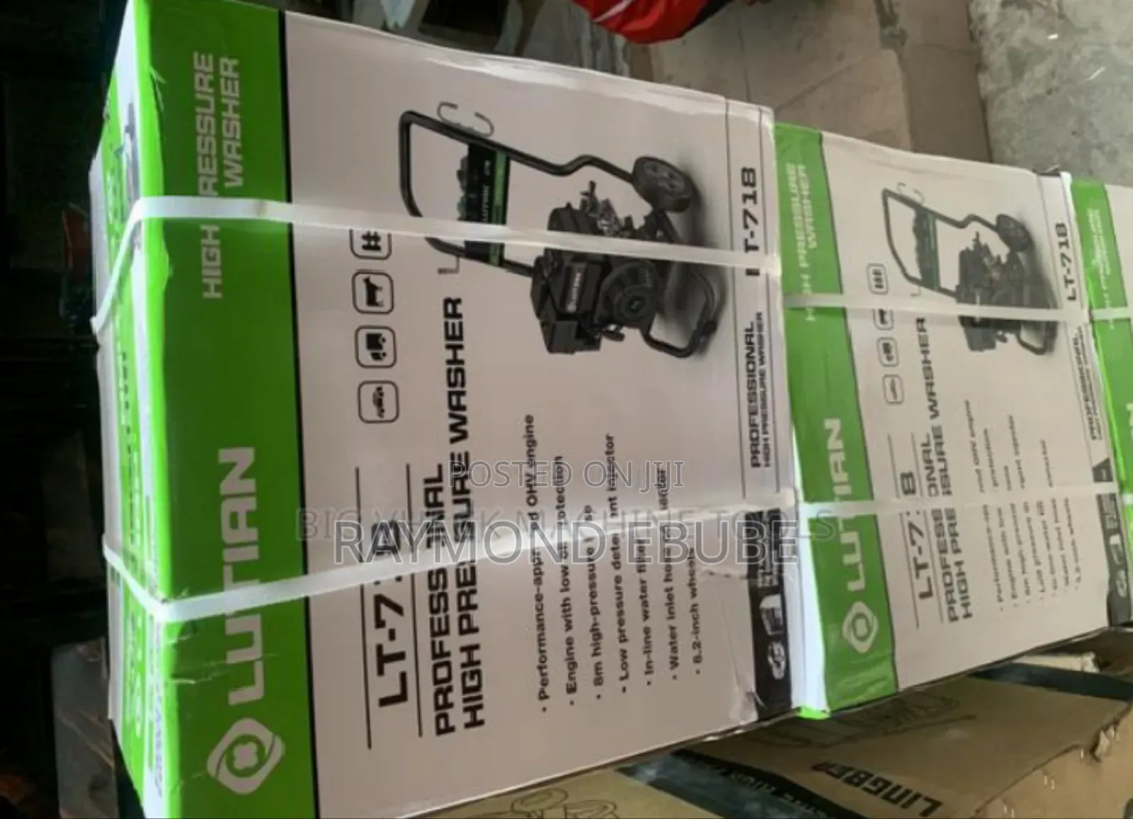 Lutian Lt718 7hp High Pressure Washer