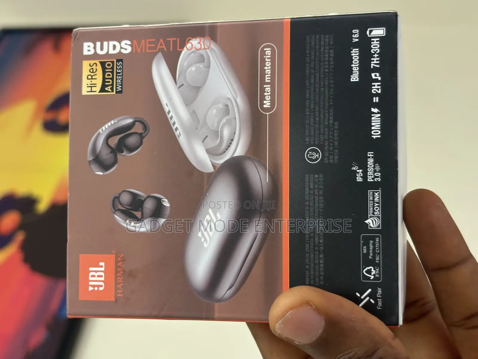 JBL Tune Buds Meatl630 True Wireless Noise-Cancelling Earbuds