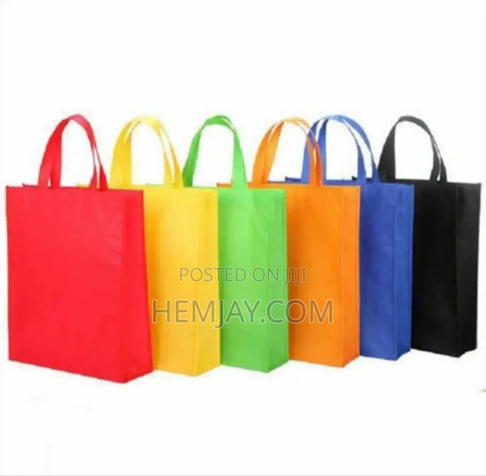 (12pcs) Printable Fabric Shopping Bags "Available in Any Colors"