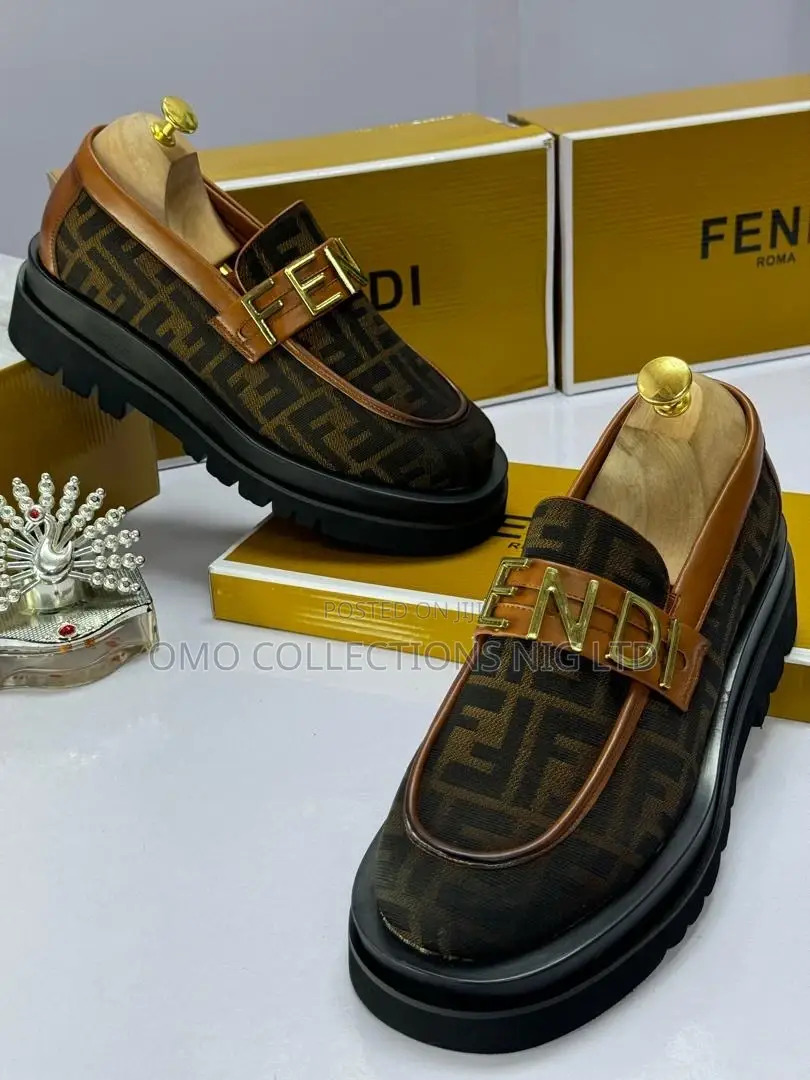 Luxury Fendi Men Shoes – Fully Boxed