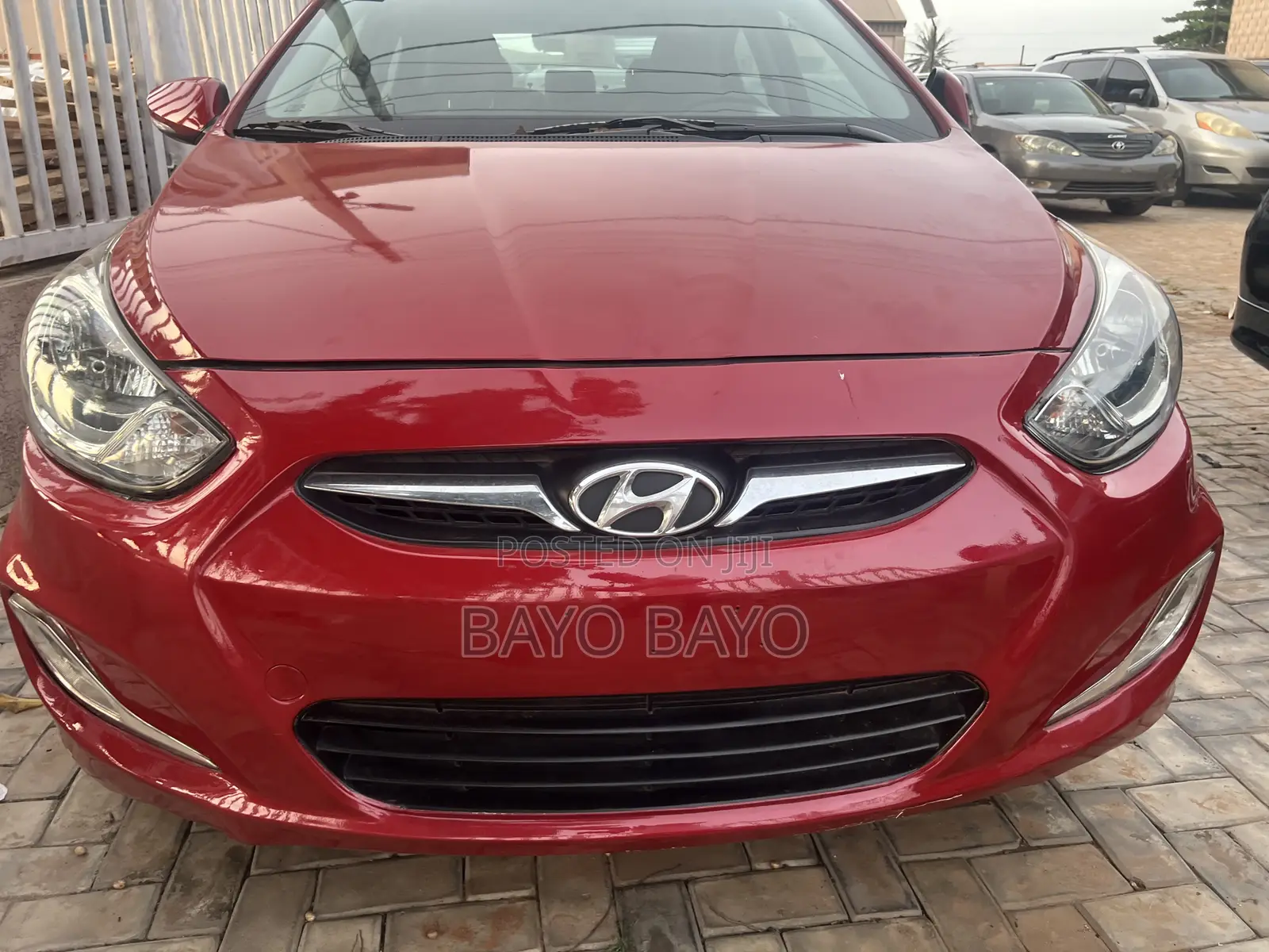 Hyundai Accent GLS 4dr Sedan (1.6L 4cyl 6A) 2014 Red
