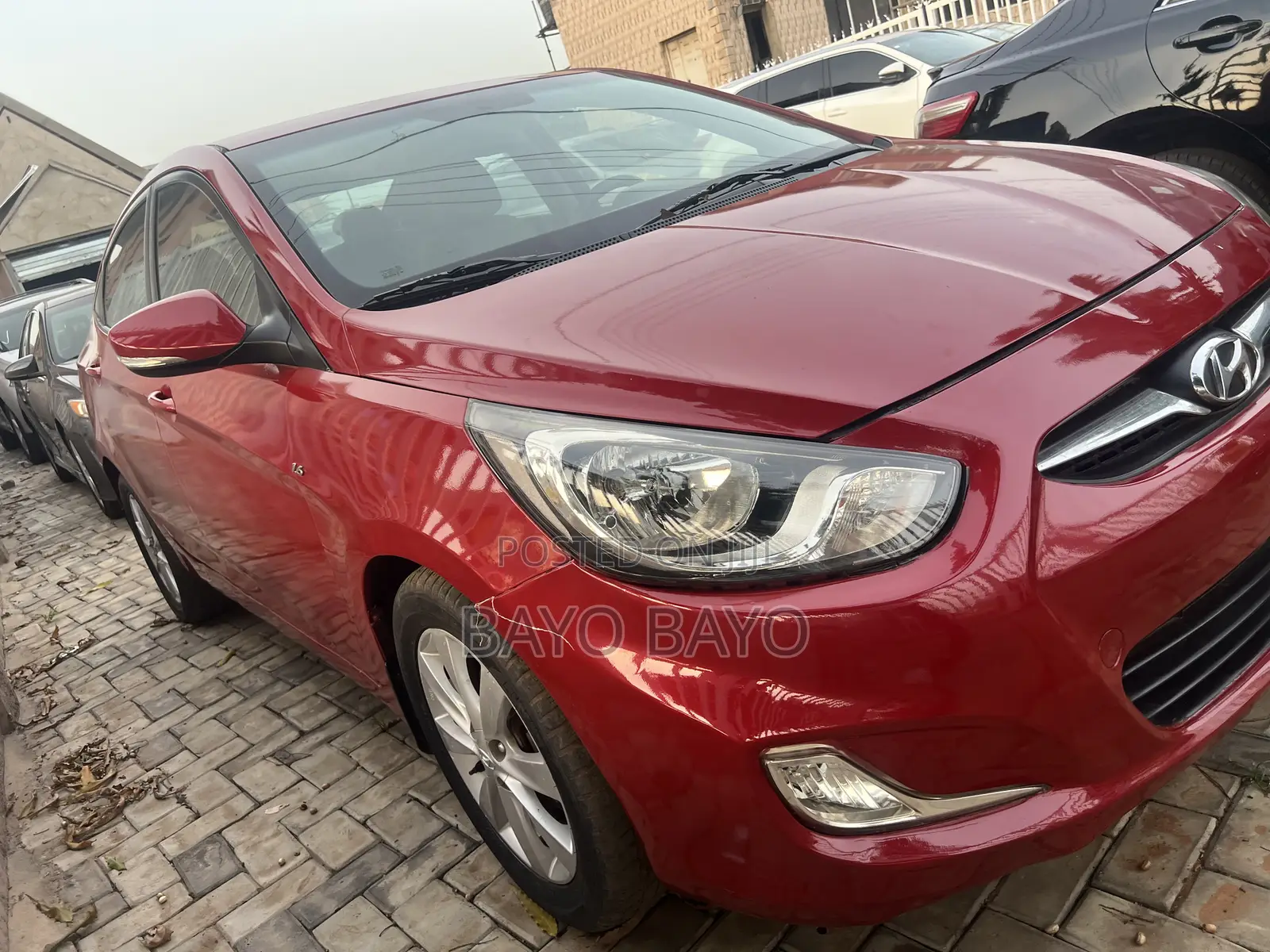 Hyundai Accent GLS 4dr Sedan (1.6L 4cyl 6A) 2014 Red