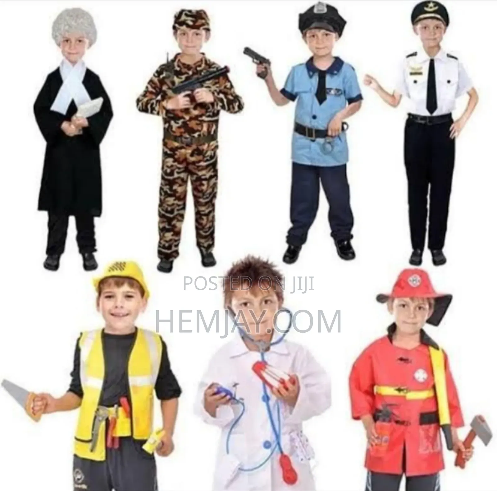 Children Constume for Career Day "Available for Different Profession"