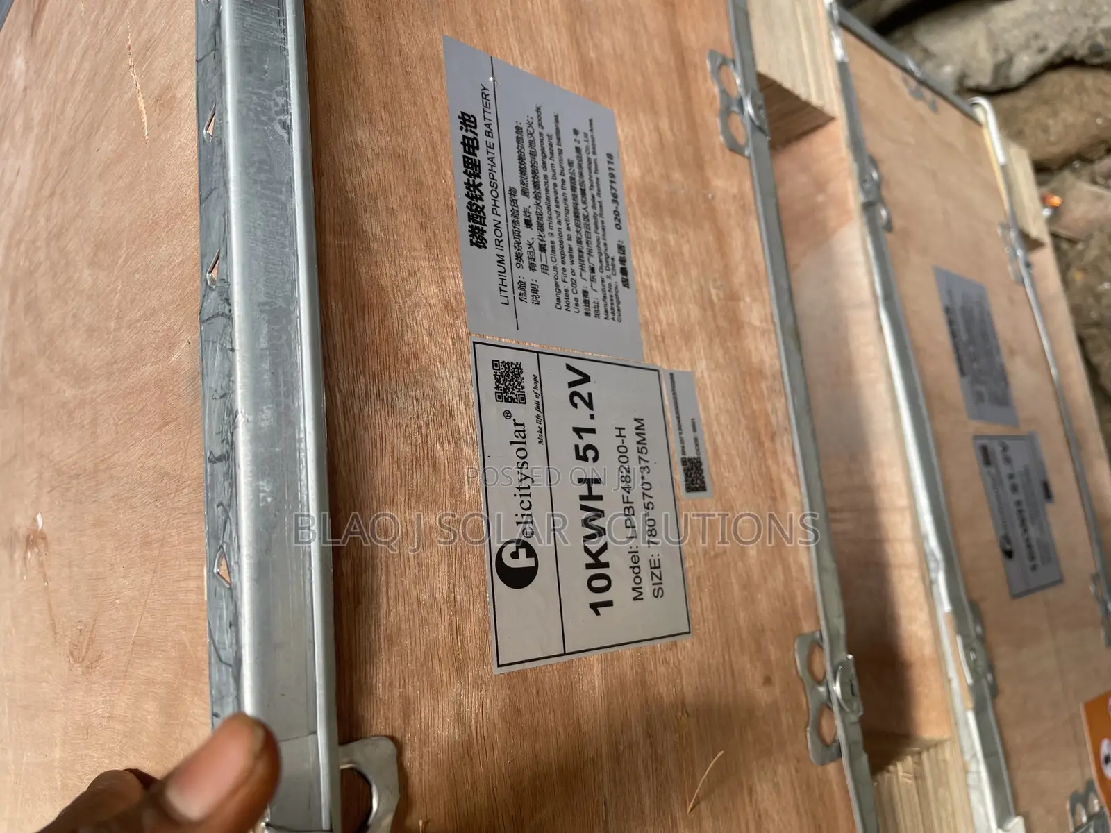 Felicity 10kwh Lithium Ion Battery 51v