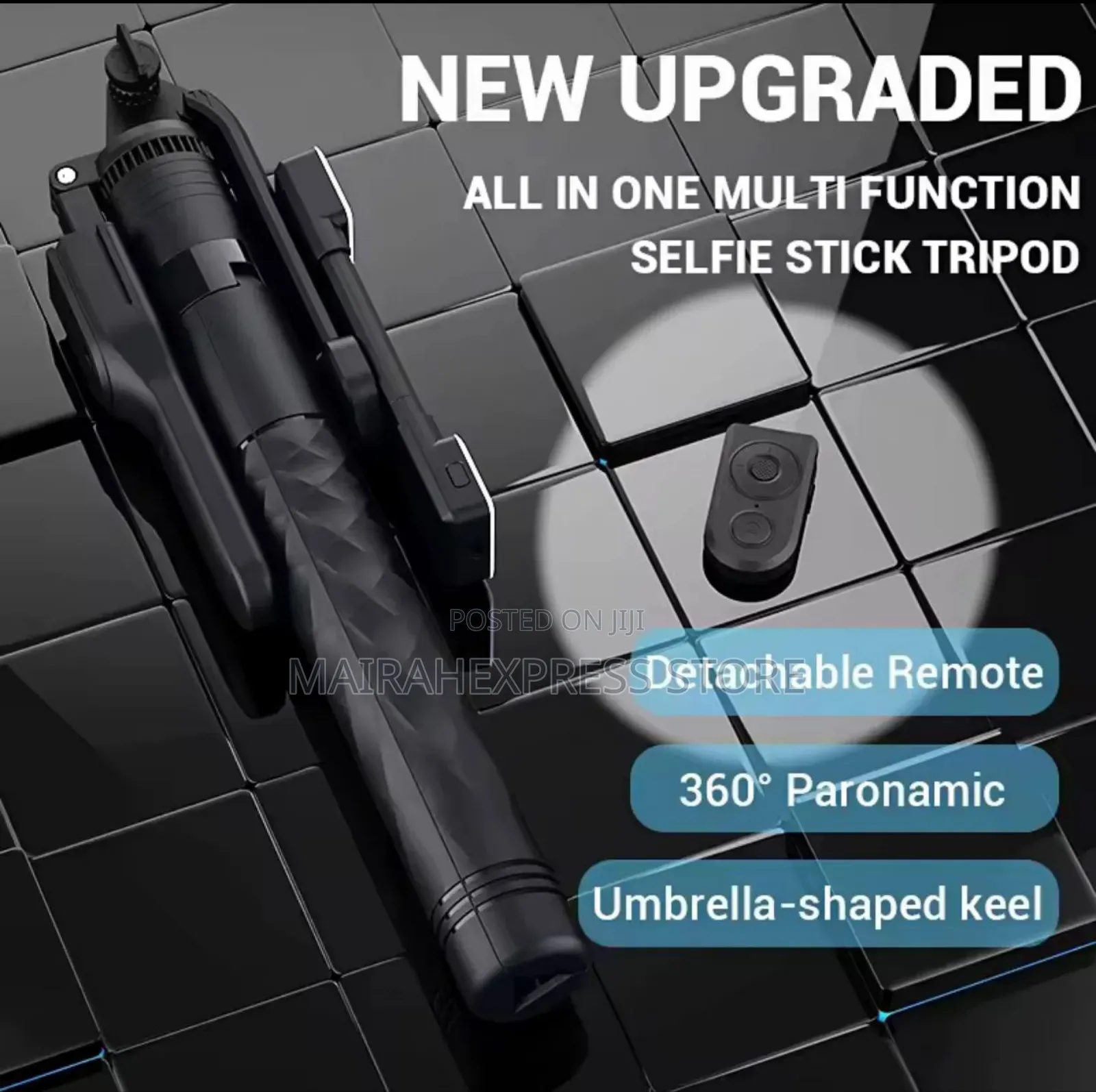 K28p Aluminum Alloy Handheld Selfie Stick Tripod