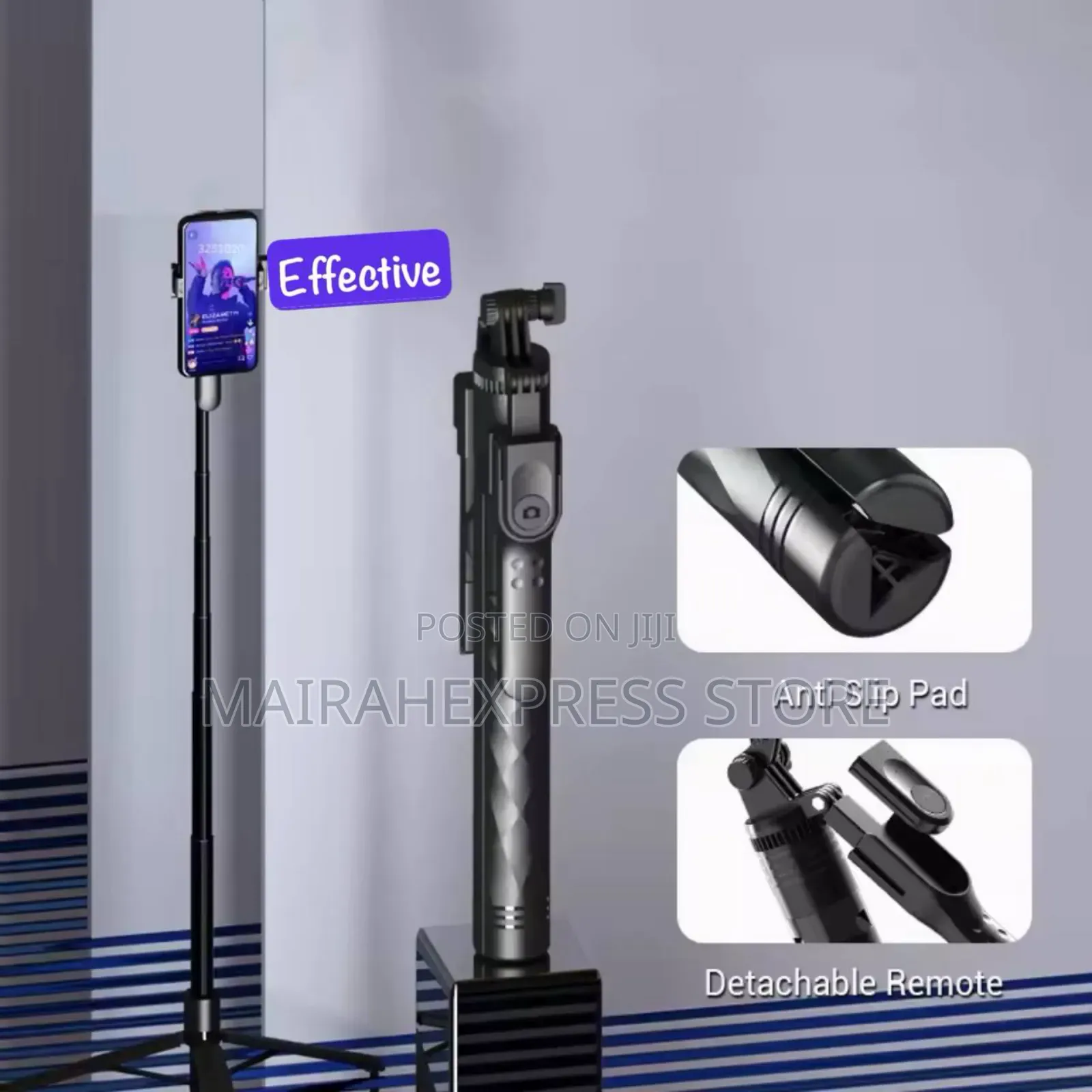 K28p Aluminum Alloy Handheld Selfie Stick Tripod