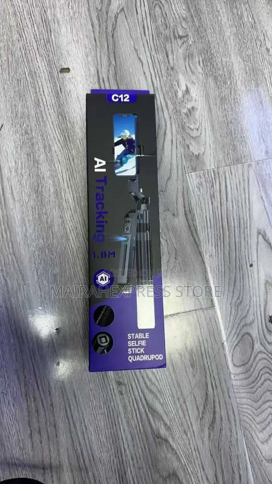 C12 Intelligent Ai Follow-Up Anti-Shake Pan Tilt Tripod HMK