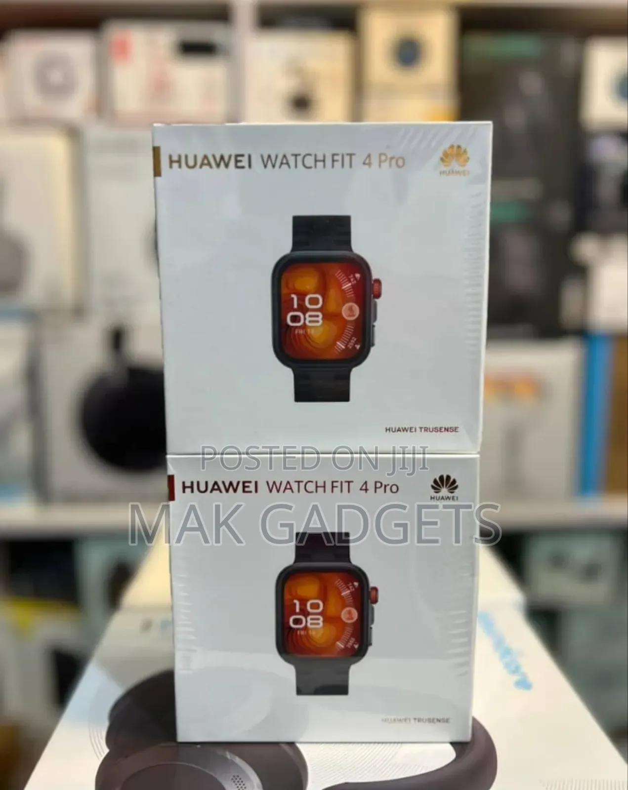 Huawei Watch Fit 4 Pro 1.82-inch Bluetooth Smartwatch - Black