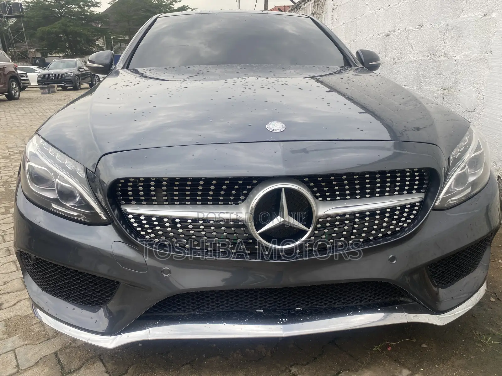 Mercedes-Benz C400 4Matic AWD Sedan (3.0L V6 7A) 2015 Gray