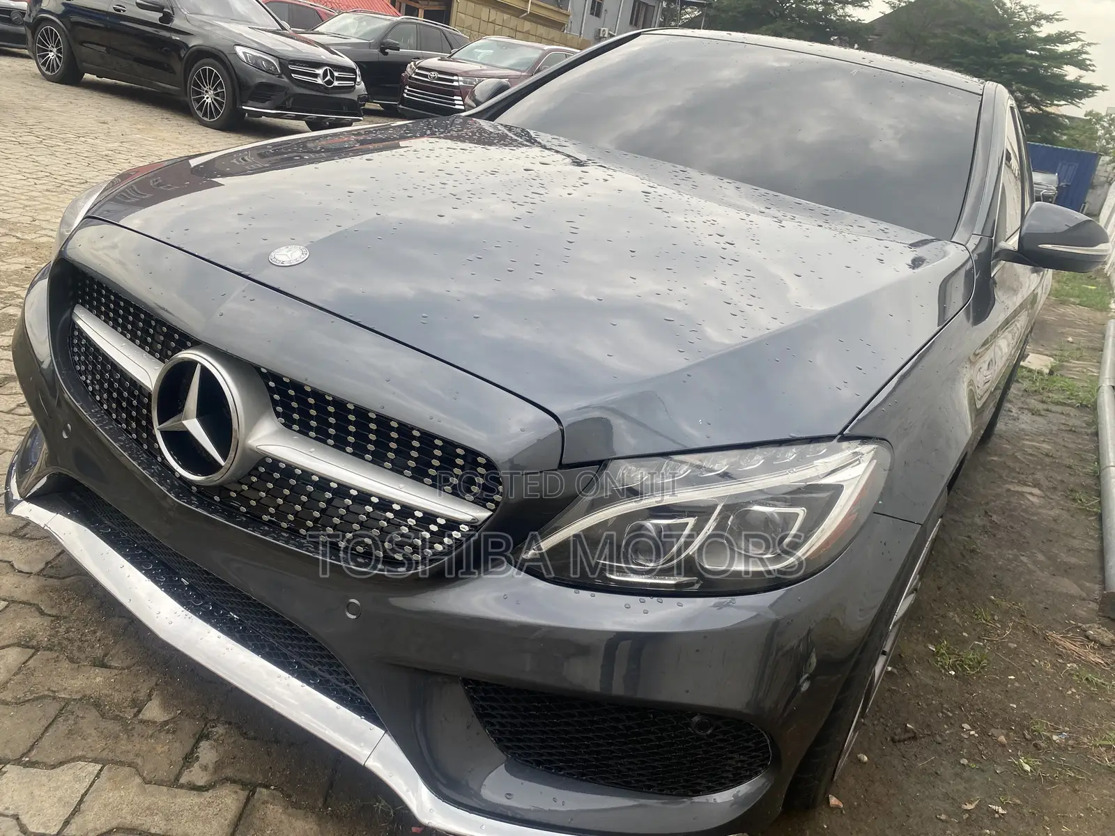 Mercedes-Benz C400 4Matic AWD Sedan (3.0L V6 7A) 2015 Gray