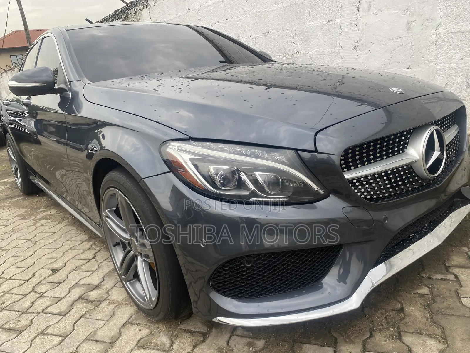 Mercedes-Benz C400 4Matic AWD Sedan (3.0L V6 7A) 2015 Gray