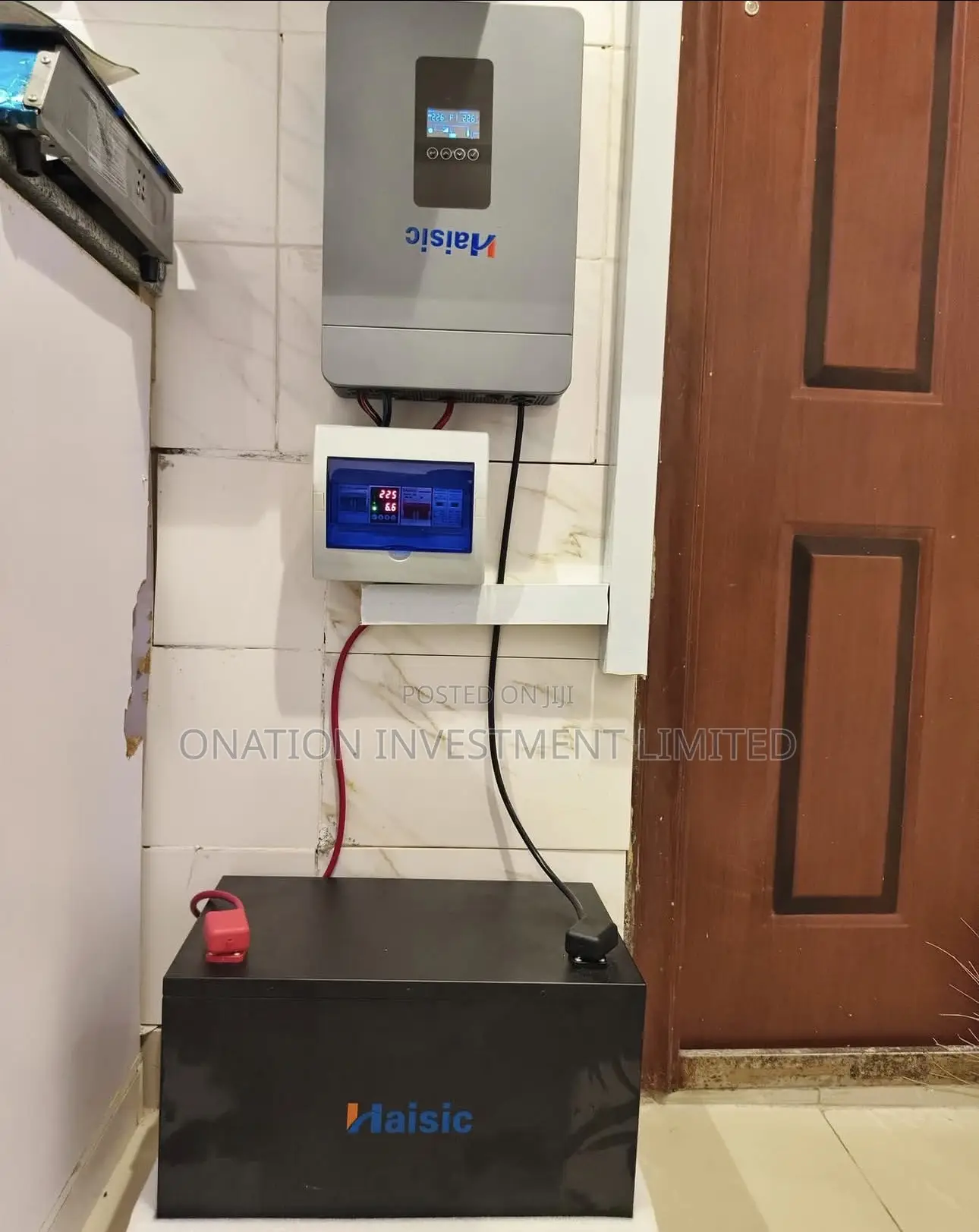 Haisic 8kwh 24v Lithium Battery – Long Backup Power