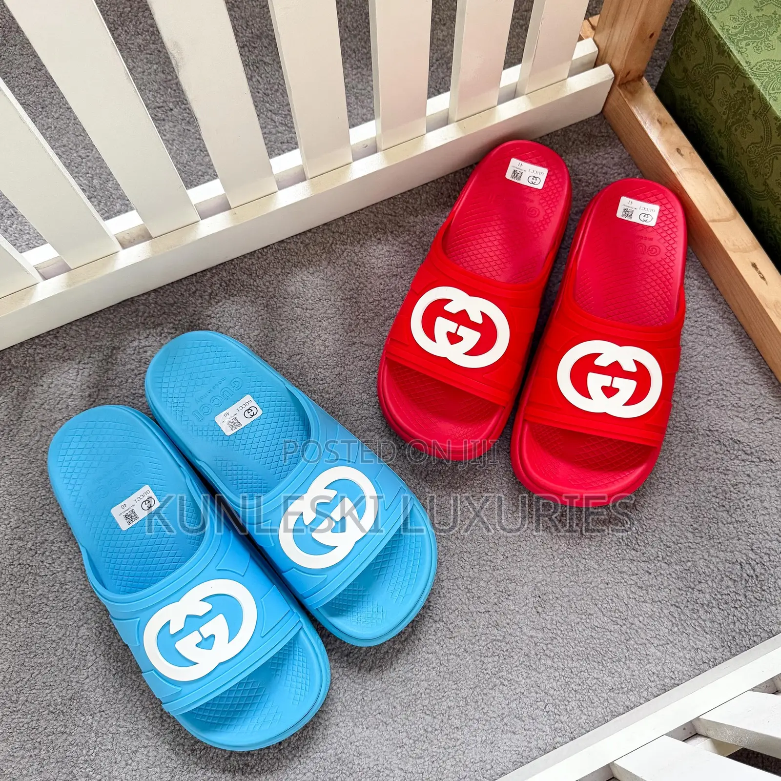 Original Gucci Rubber Slides